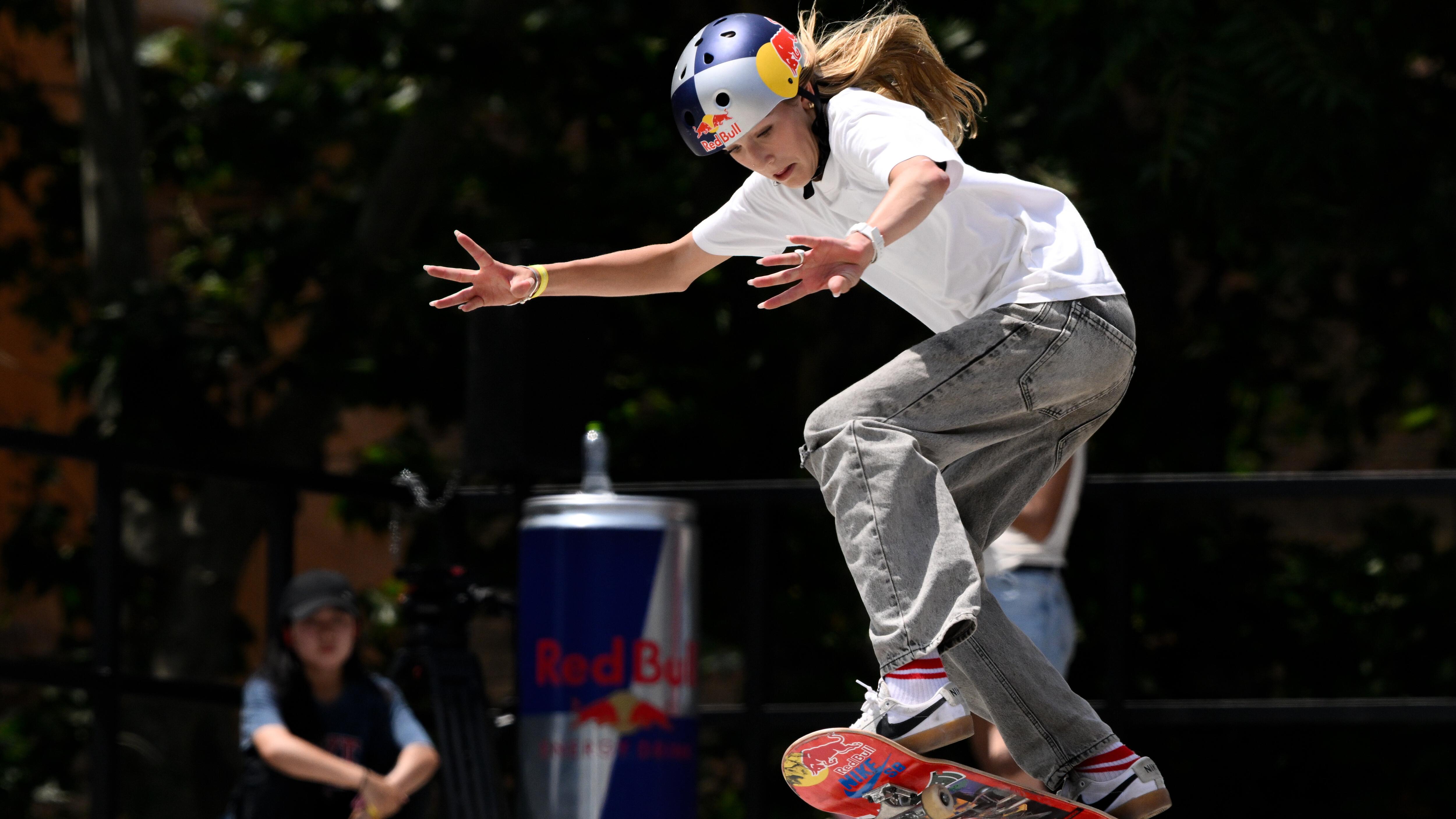 Chloe Covell of Australia competes in the women's