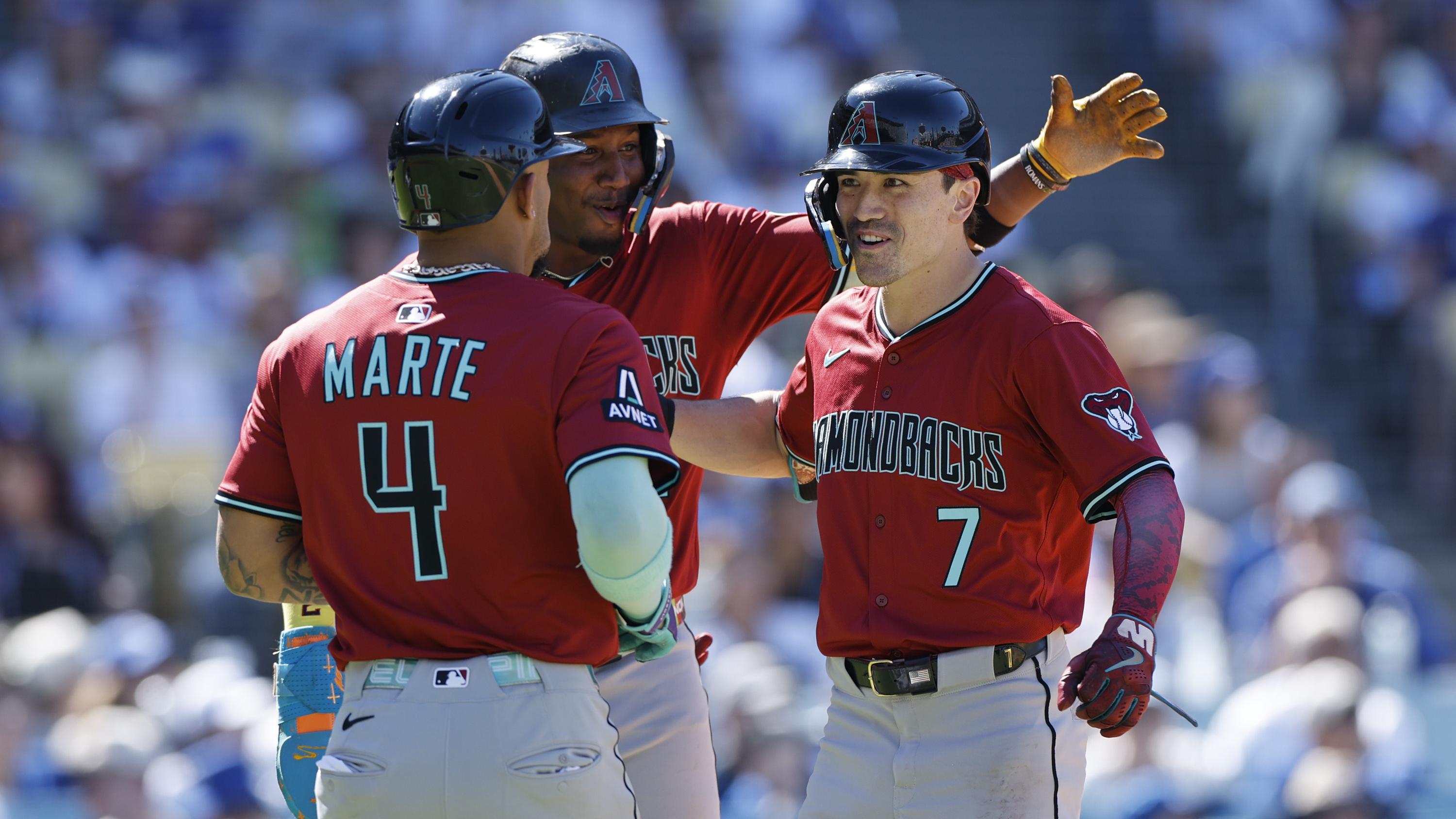 Diamondbacks at Dodgers