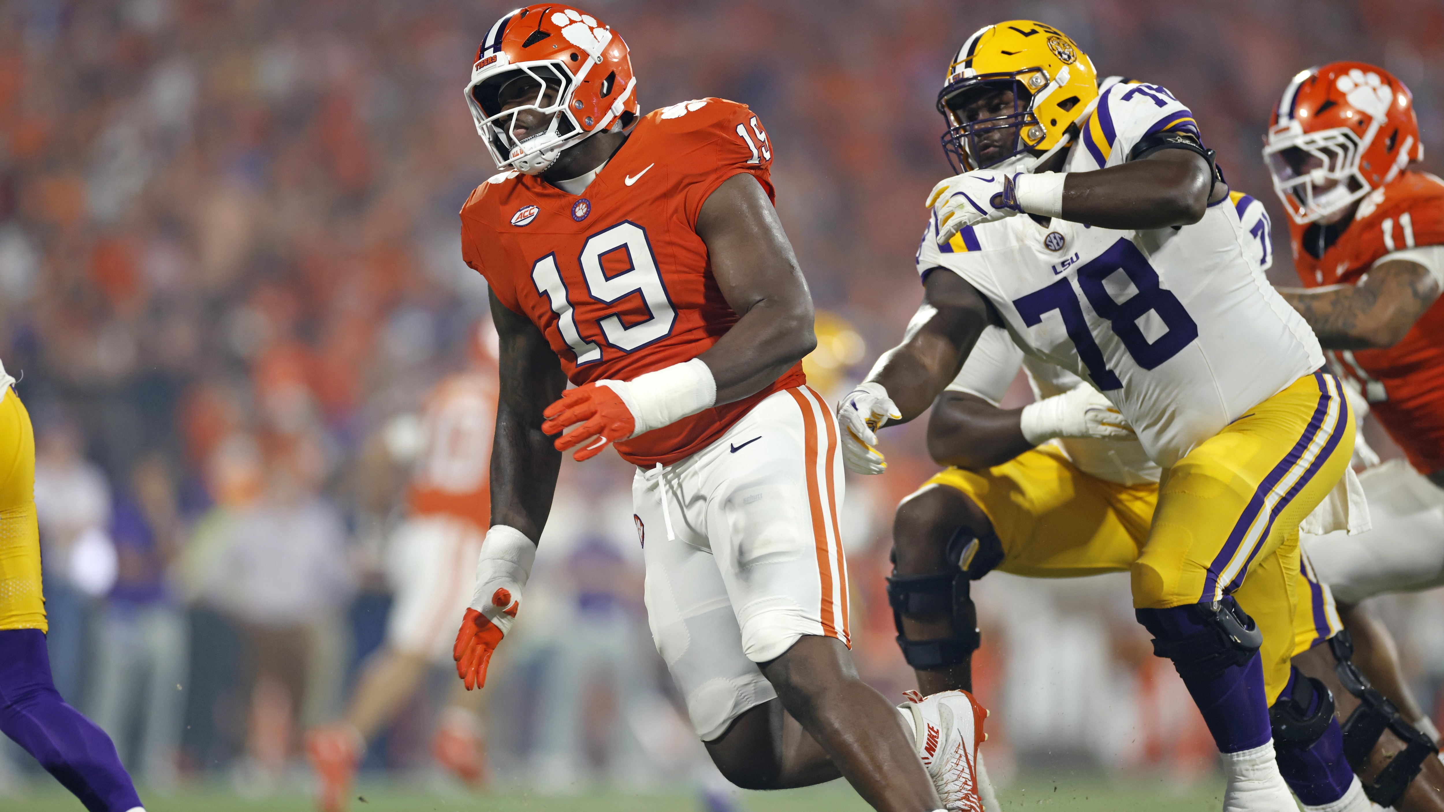 COLLEGE FOOTBALL: AUG 30 LSU at Clemson