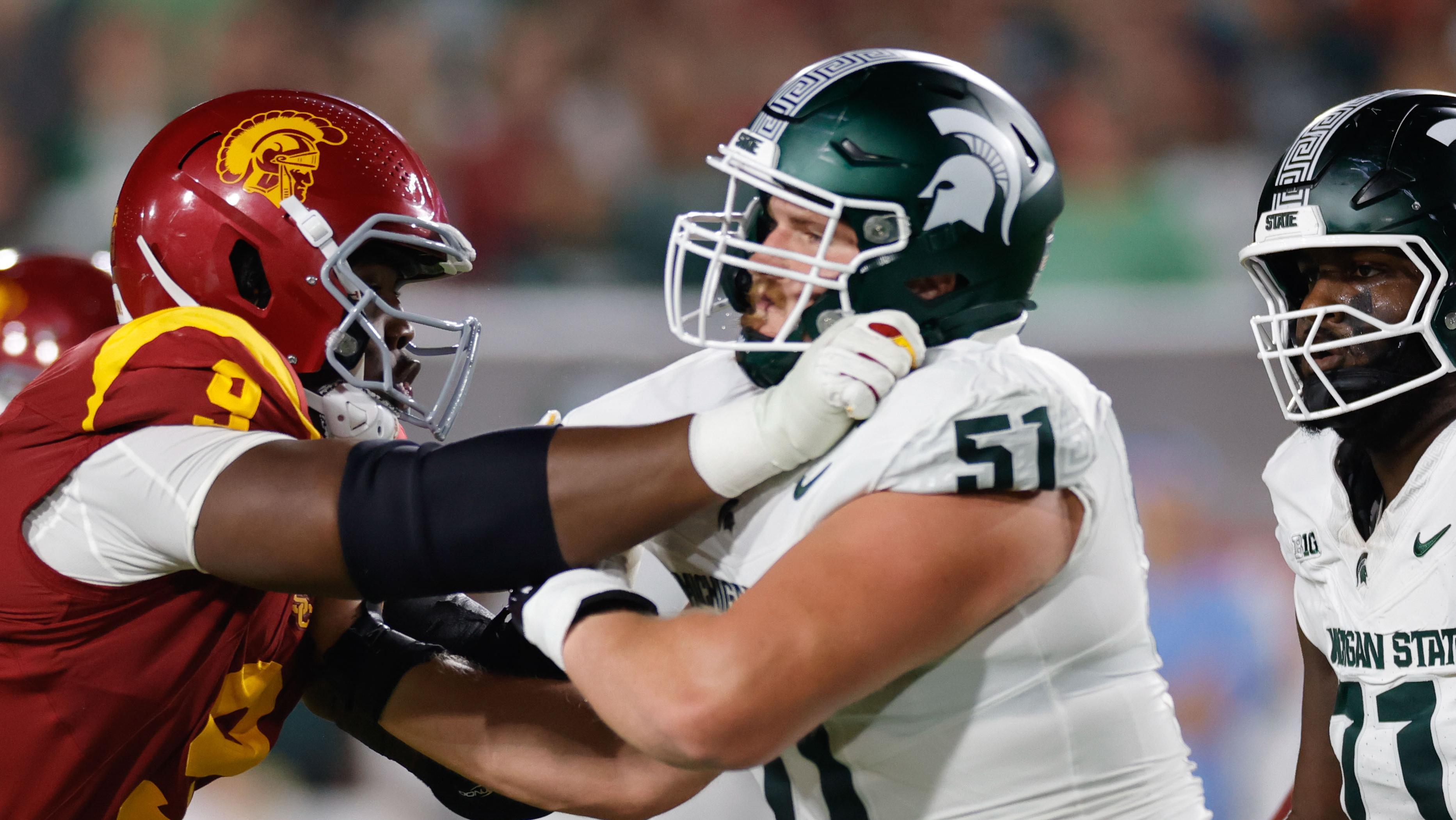 COLLEGE FOOTBALL: SEP 20 Michigan State at USC