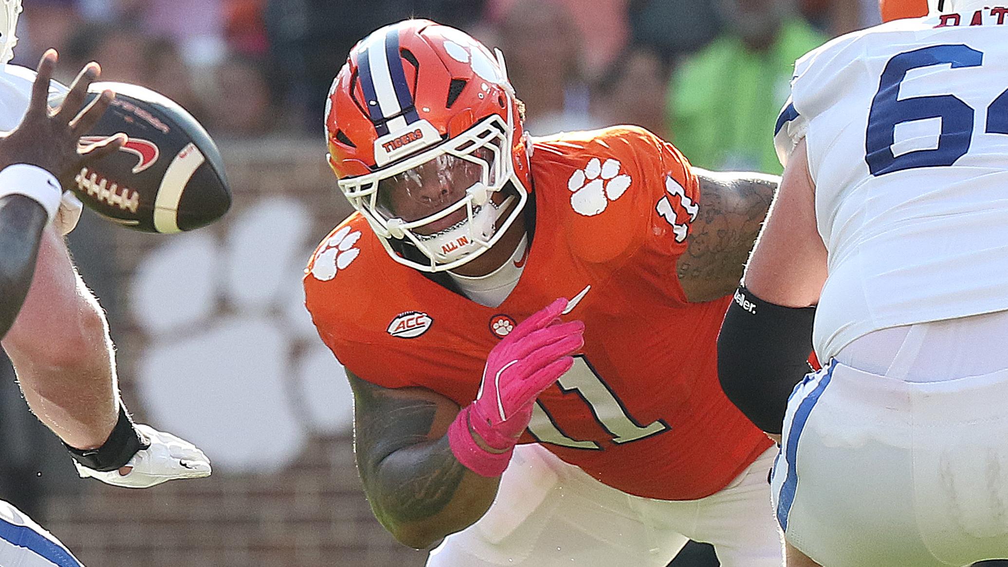 COLLEGE FOOTBALL: OCT 18 SMU at Clemson