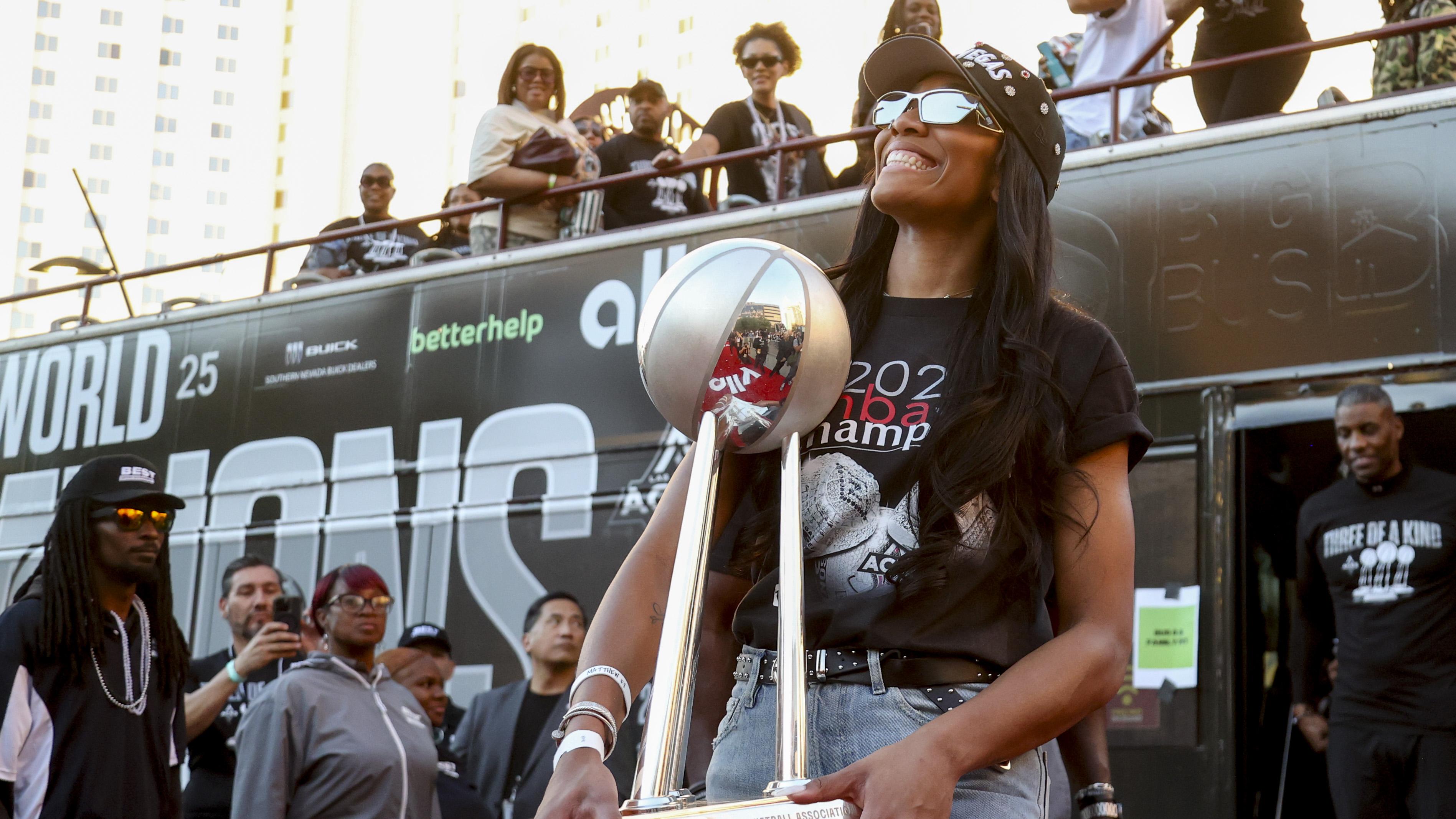 Las Vegas Aces 2025 WNBA Championship Victory Parade And Rally