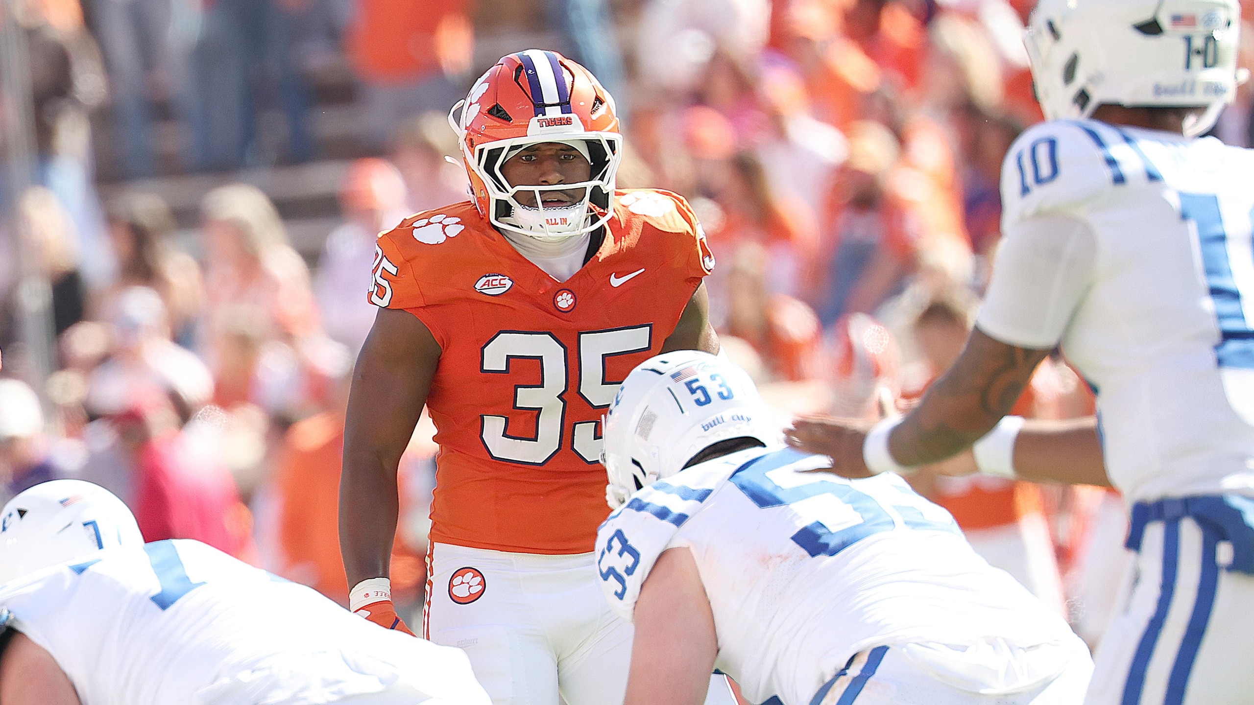 COLLEGE FOOTBALL: NOV 01 Duke at Clemson