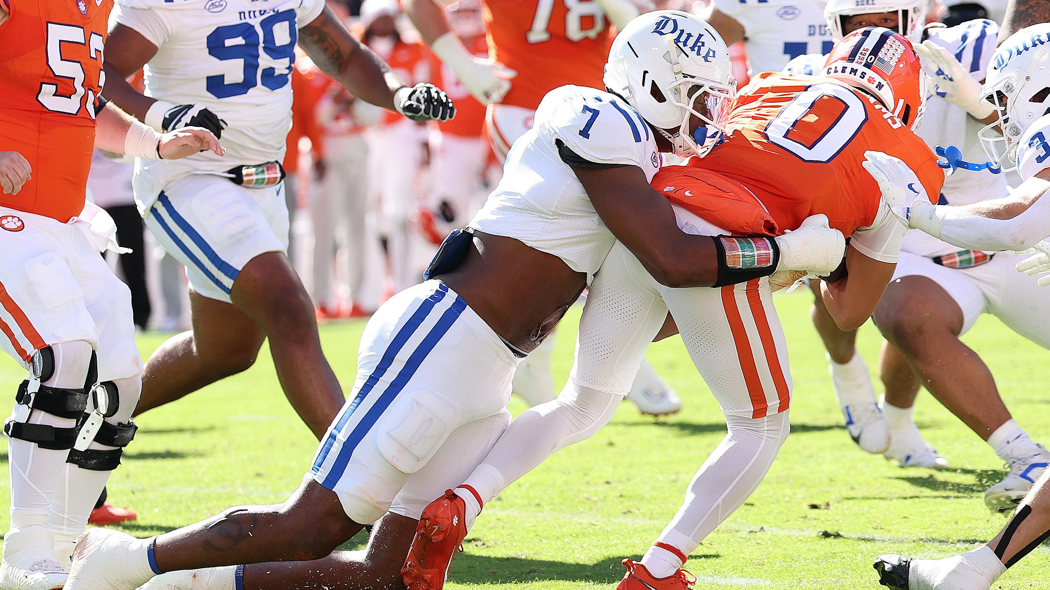 COLLEGE FOOTBALL: NOV 01 Duke at Clemson