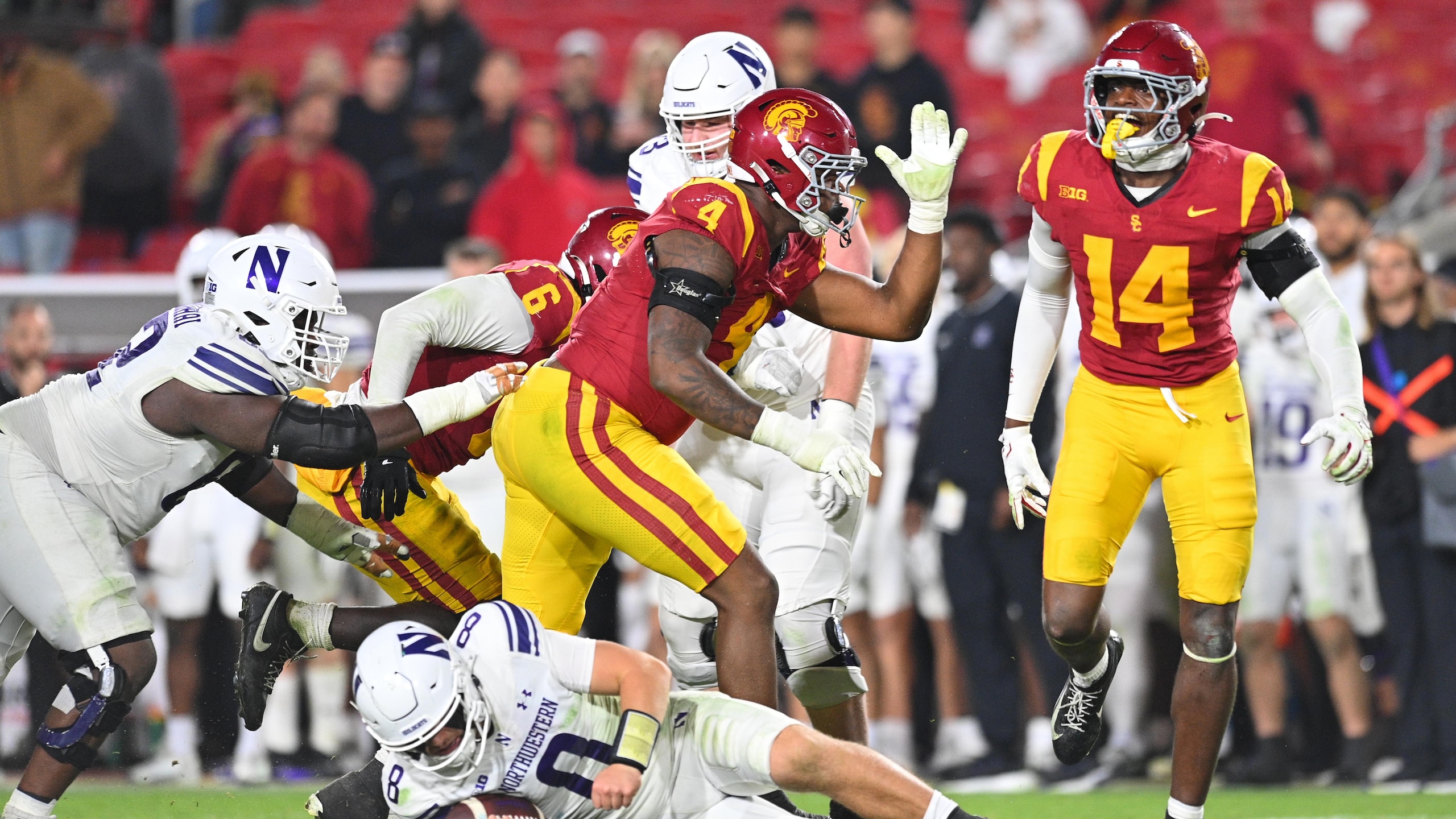 COLLEGE FOOTBALL: NOV 07 Northwestern at USC
