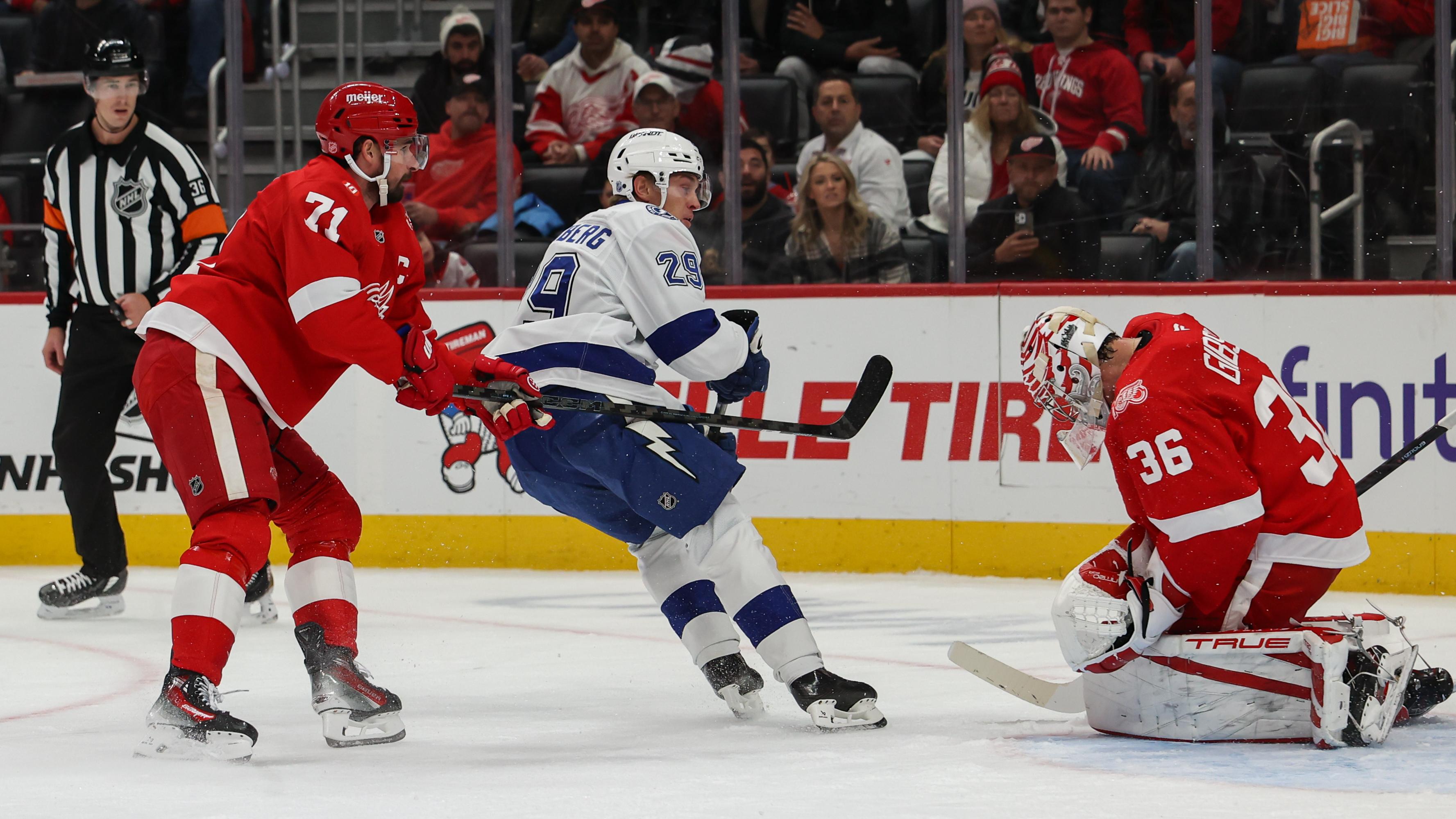 NHL: NOV 28 Lightning at Red Wings