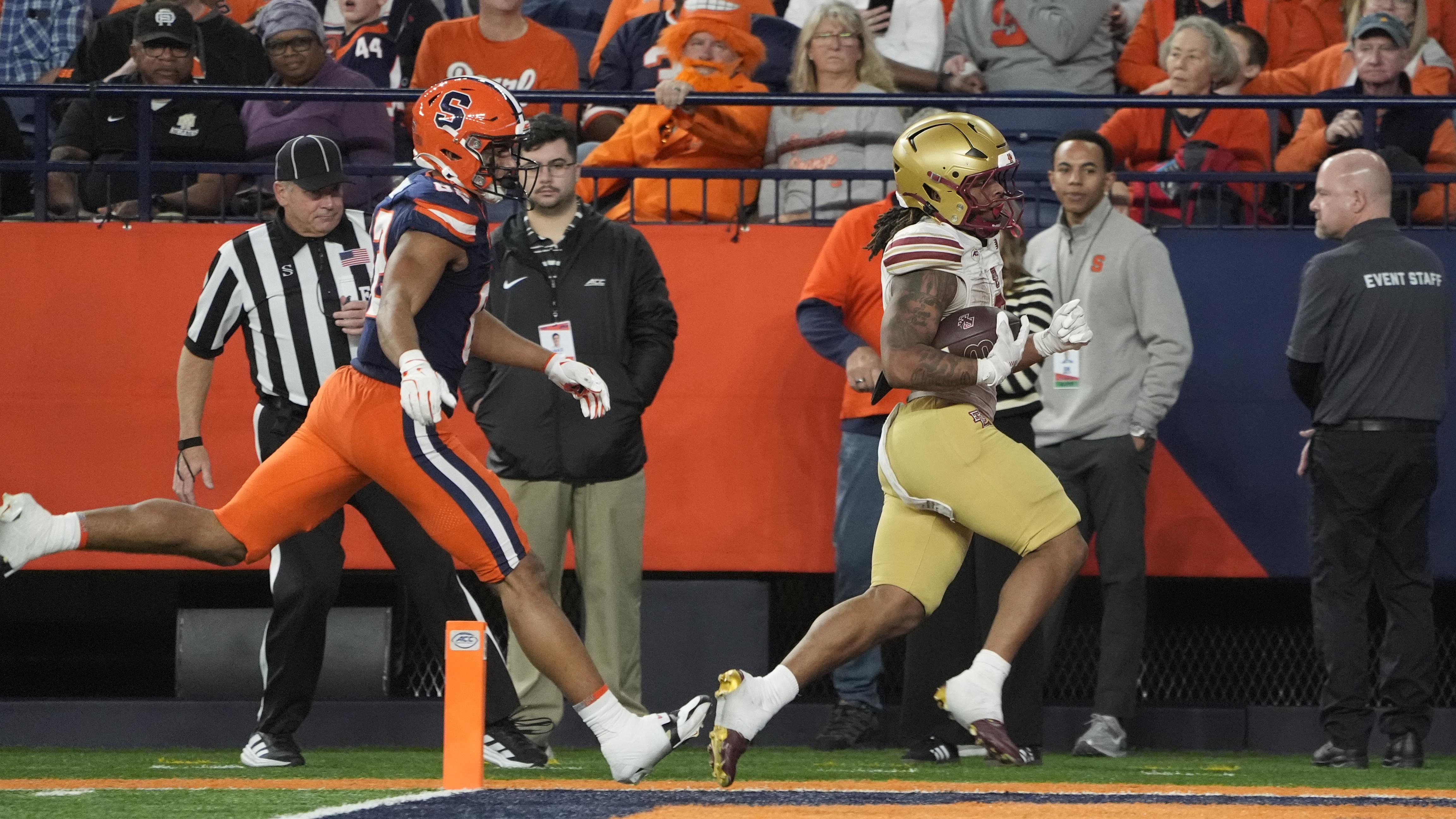 COLLEGE FOOTBALL: NOV 29 Boston College at Syracuse