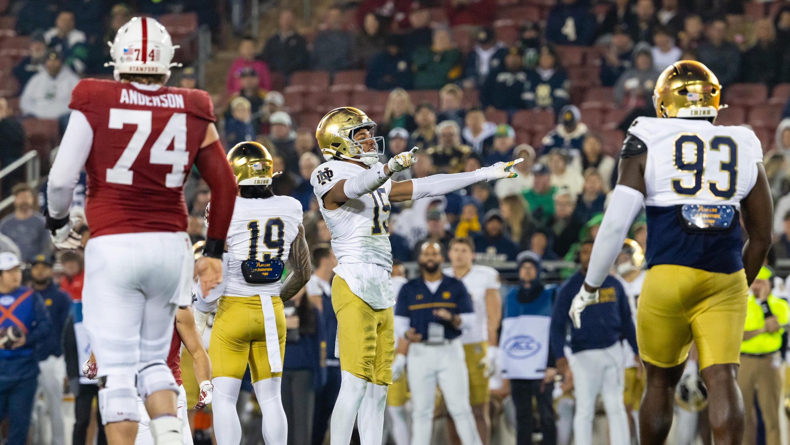 COLLEGE FOOTBALL: NOV 29 Notre Dame at Stanford