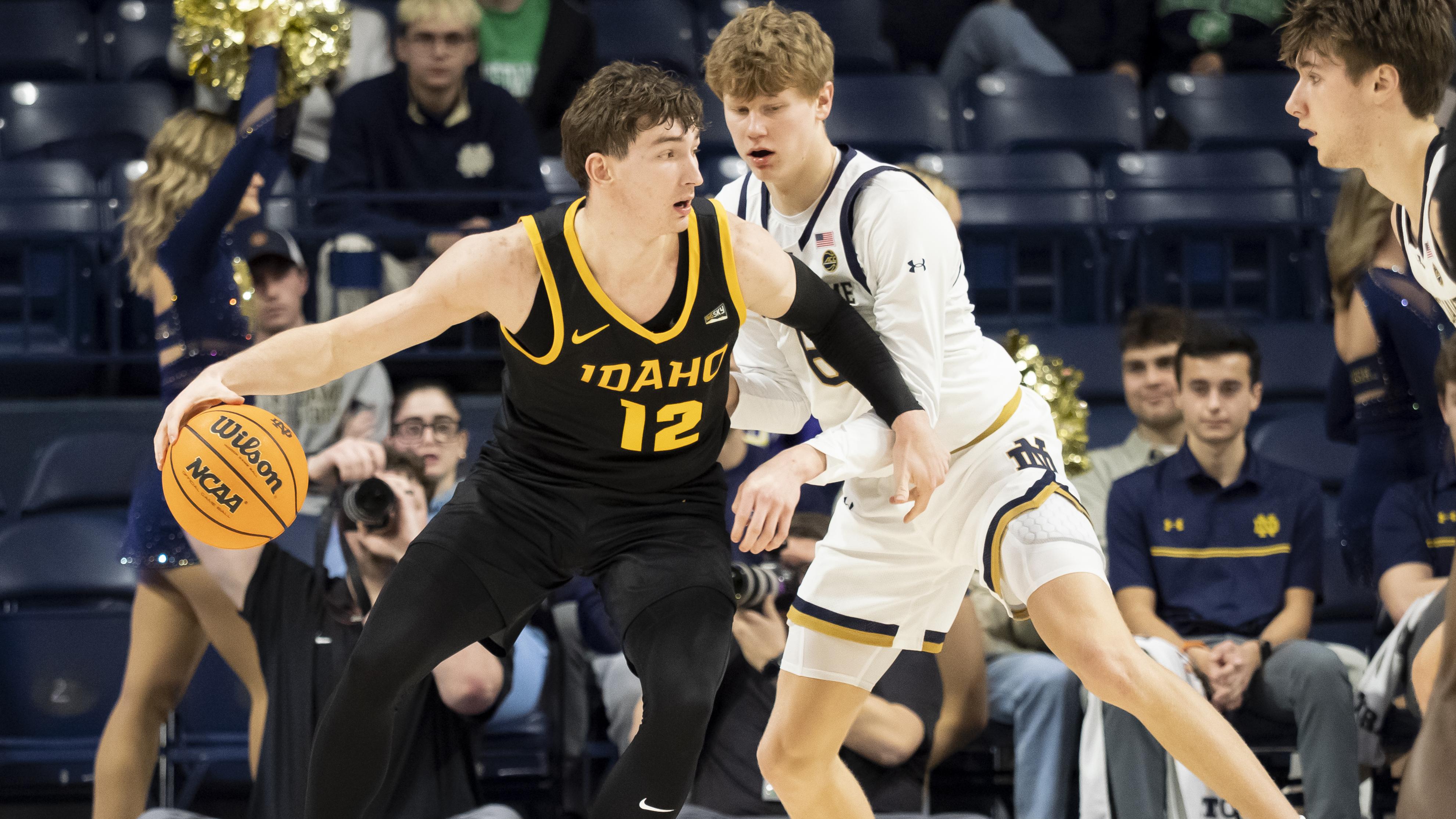 COLLEGE BASKETBALL: DEC 10 Idaho at Notre Dame