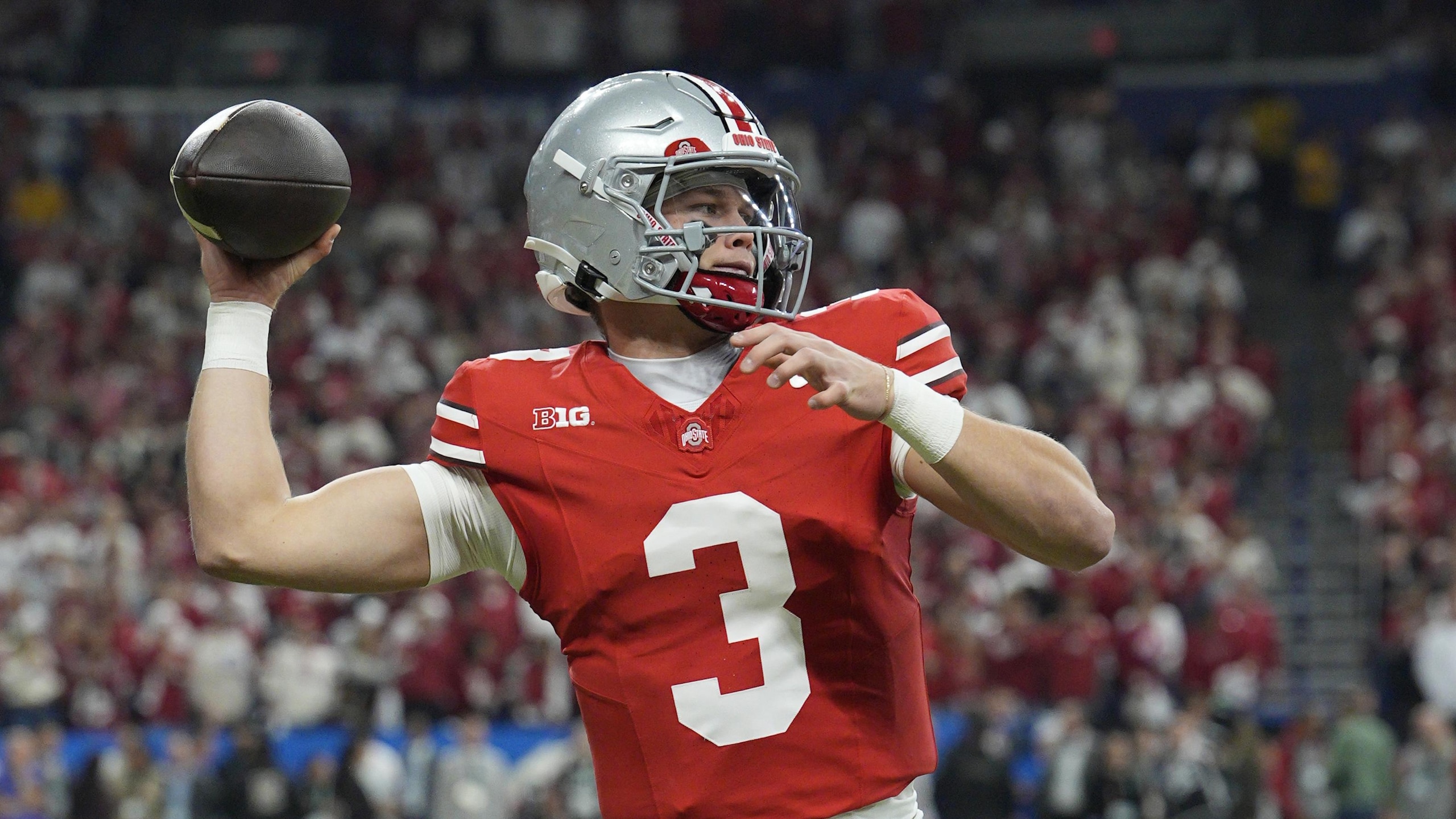 COLLEGE FOOTBALL: DEC 06 Big Ten Championship Game Indiana vs Ohio State COLLEGE FOOTBALL: DEC 06 Big Ten Championship Game Indiana vs Ohio State