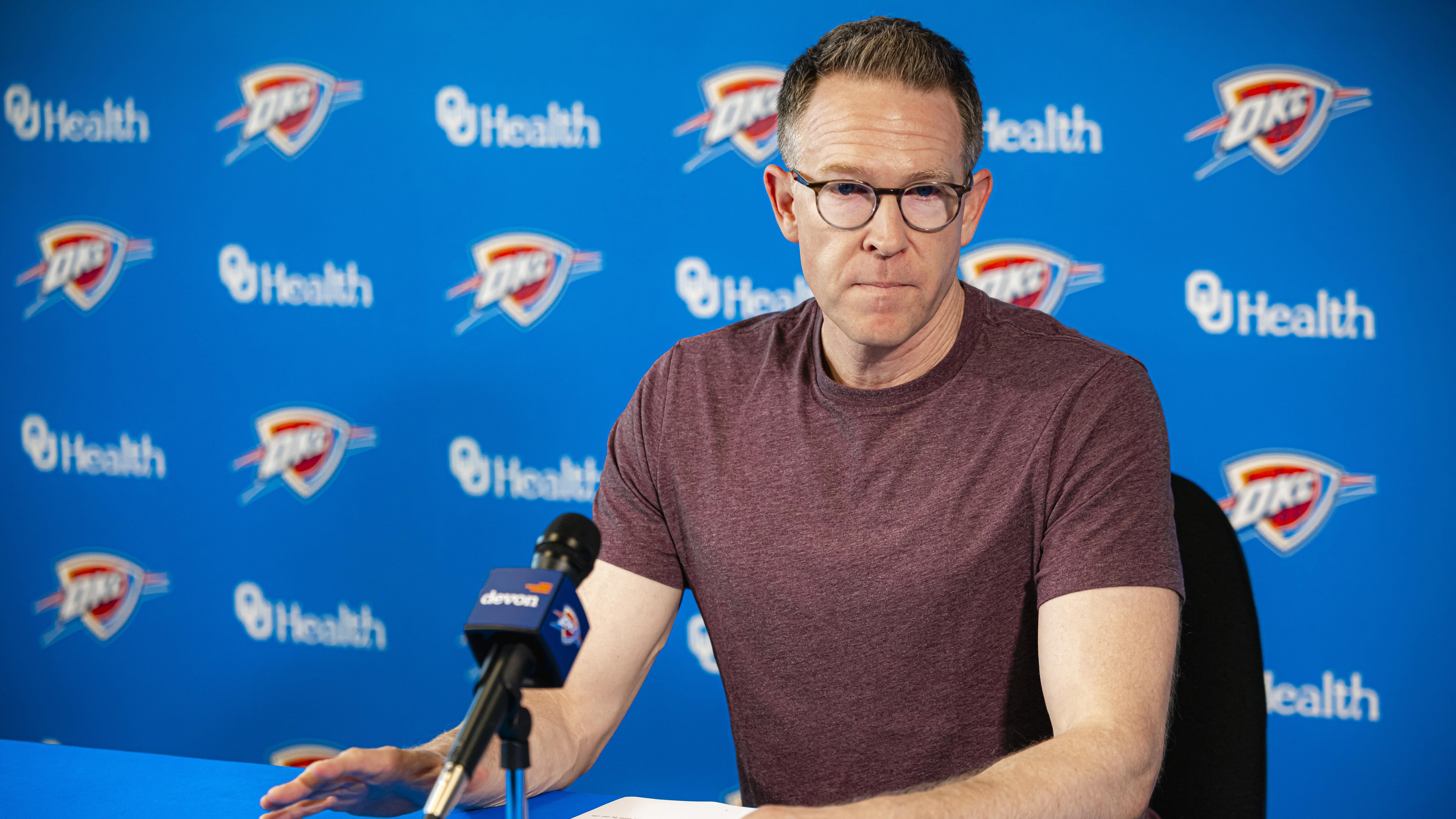 Sam Presti End of Season Media Availability
