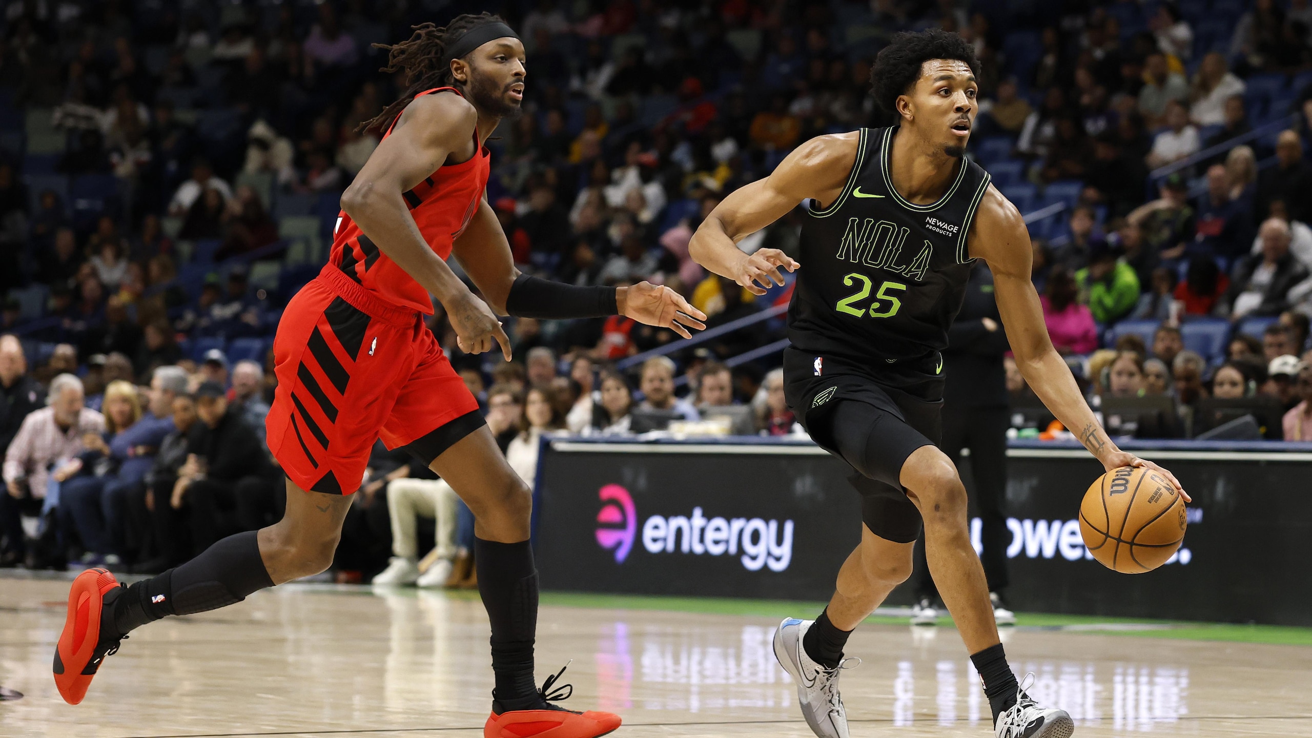 Portland Trail Blazers v New Orleans Pelicans Portland Trail Blazers v New Orleans Pelicans
