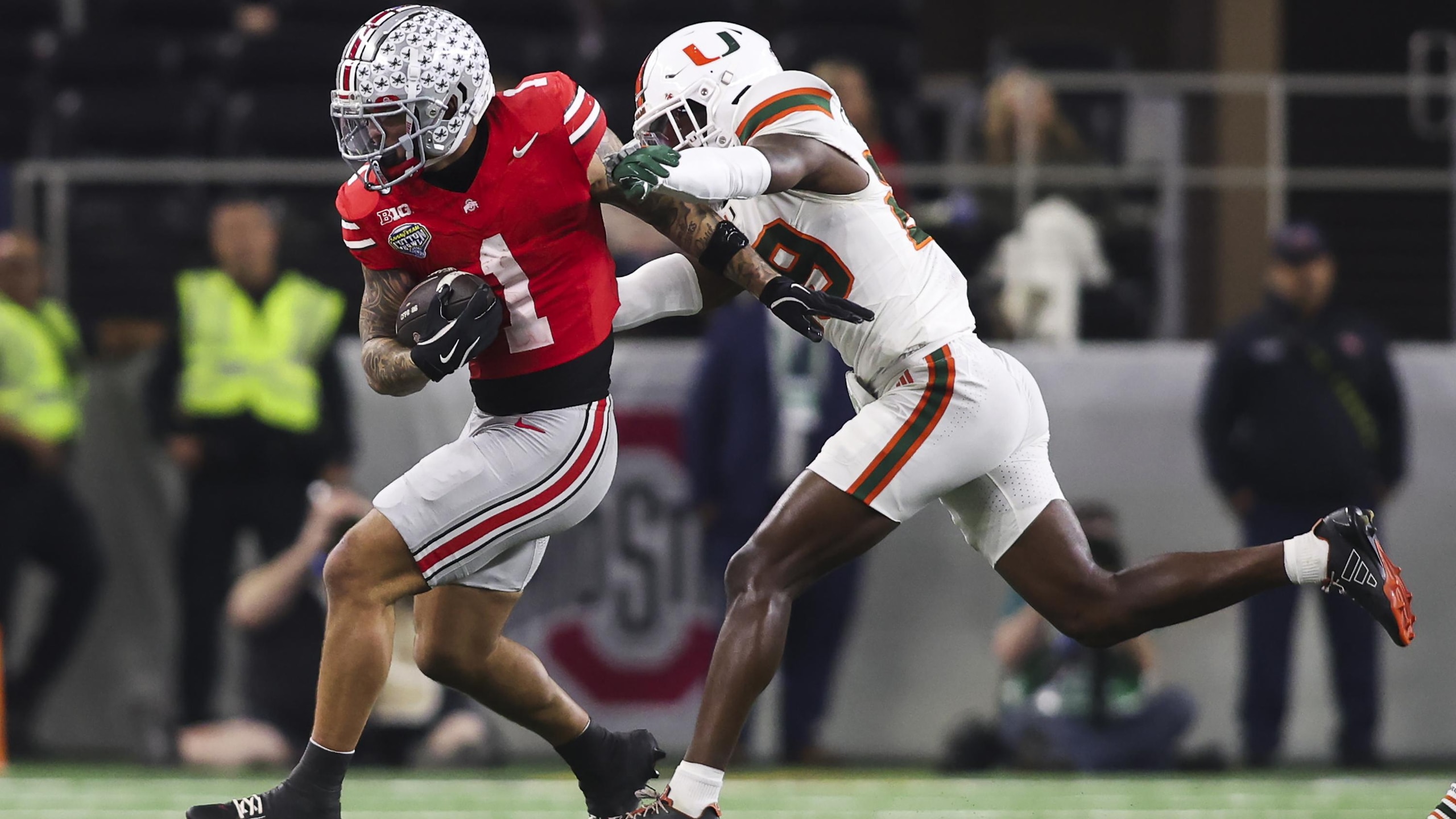 College Football Playoff Quarterfinal - Goodyear Cotton Bowl Classic: Miami v Ohio State
