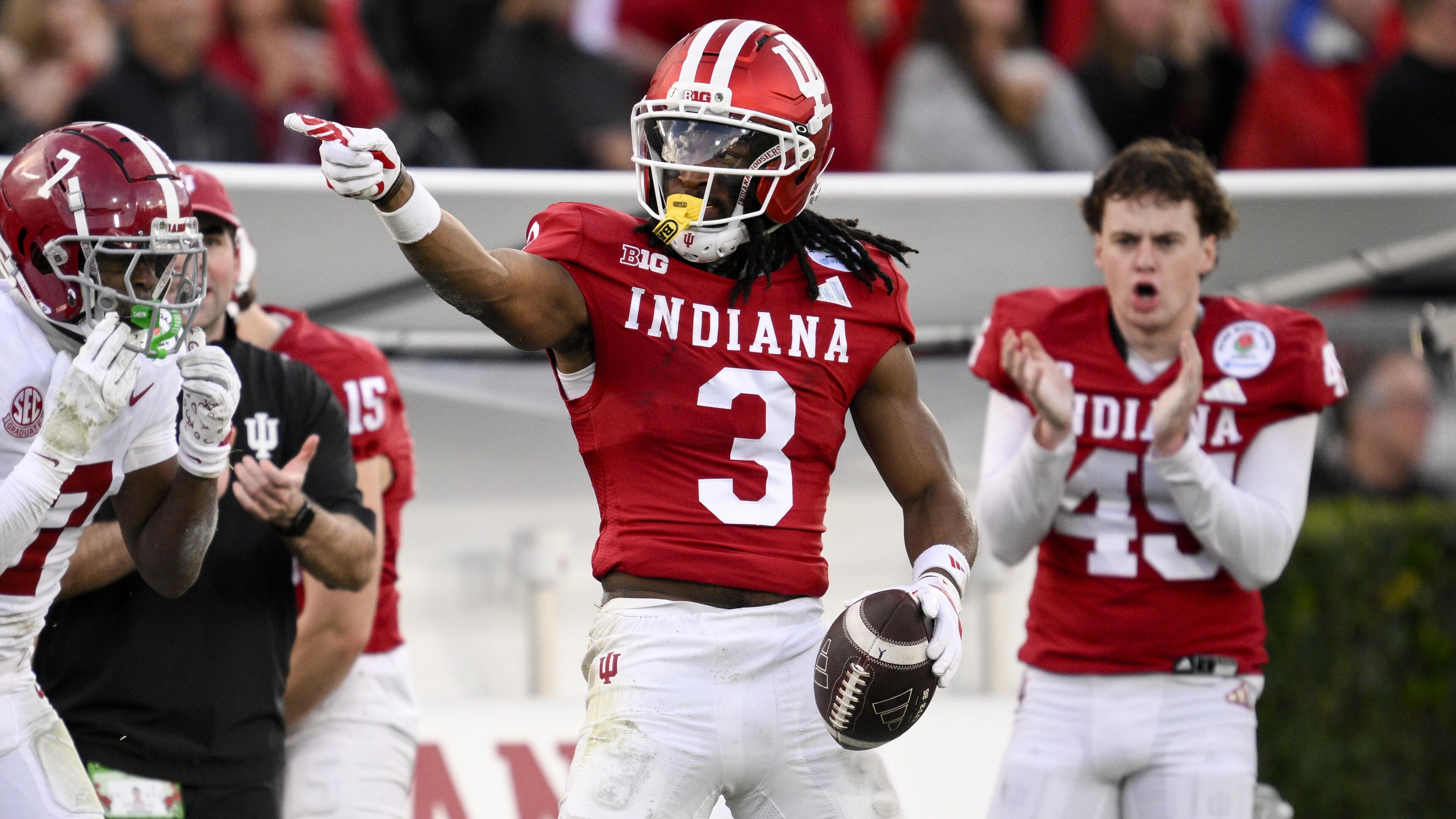 College Football Playoff Quarterfinal - Rose Bowl Presented by Prudential: Alabama v Indiana College Football Playoff Quarterfinal - Rose Bowl Presented by Prudential: Alabama v Indiana