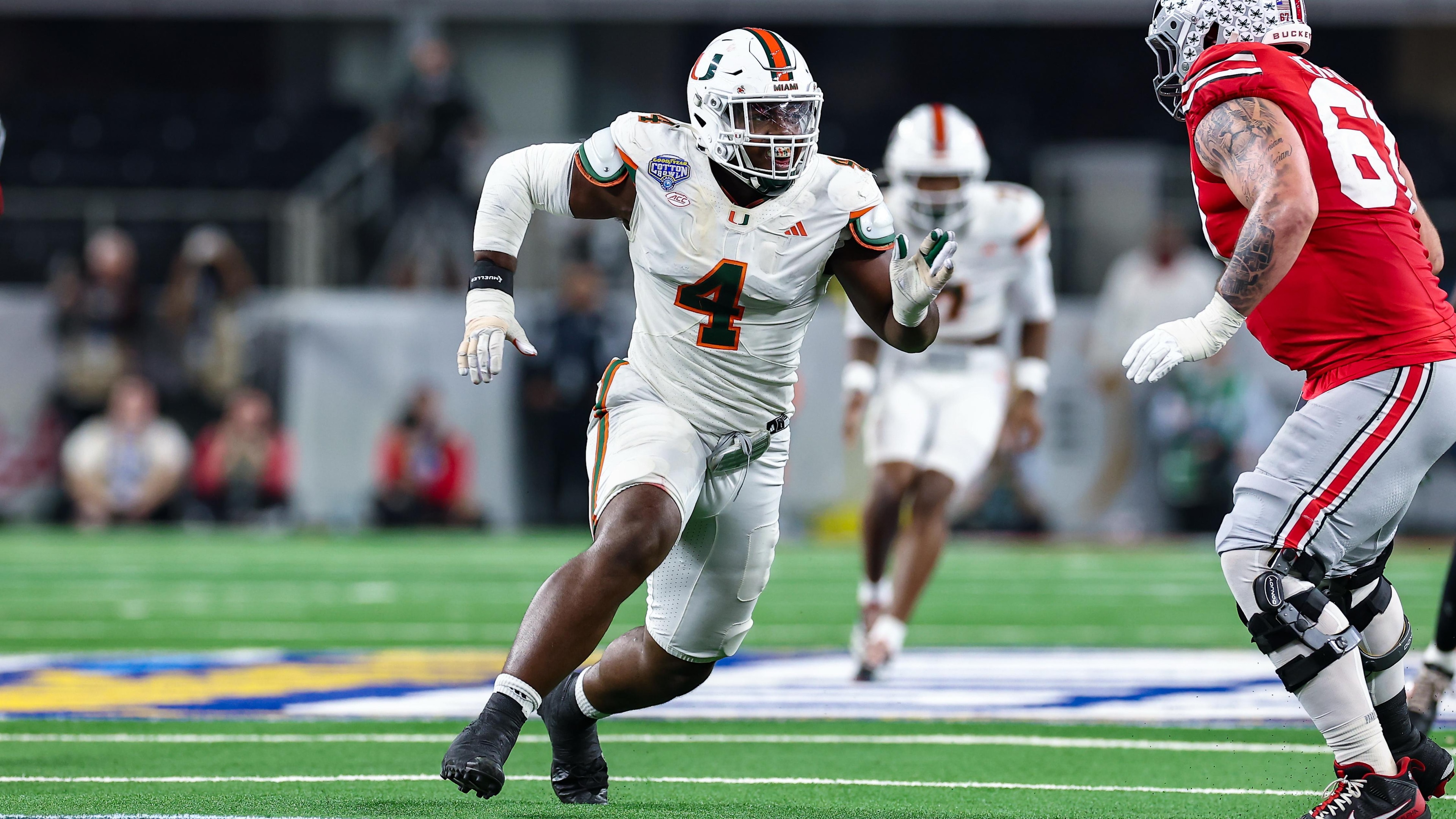 COLLEGE FOOTBALL: DEC 31 College Football Playoff Quarterfinal at the Goodyear Cotton Bowl Classic Miami vs Ohio State COLLEGE FOOTBALL: DEC 31 College Football Playoff Quarterfinal at the Goodyear Cotton Bowl Classic Miami vs Ohio State