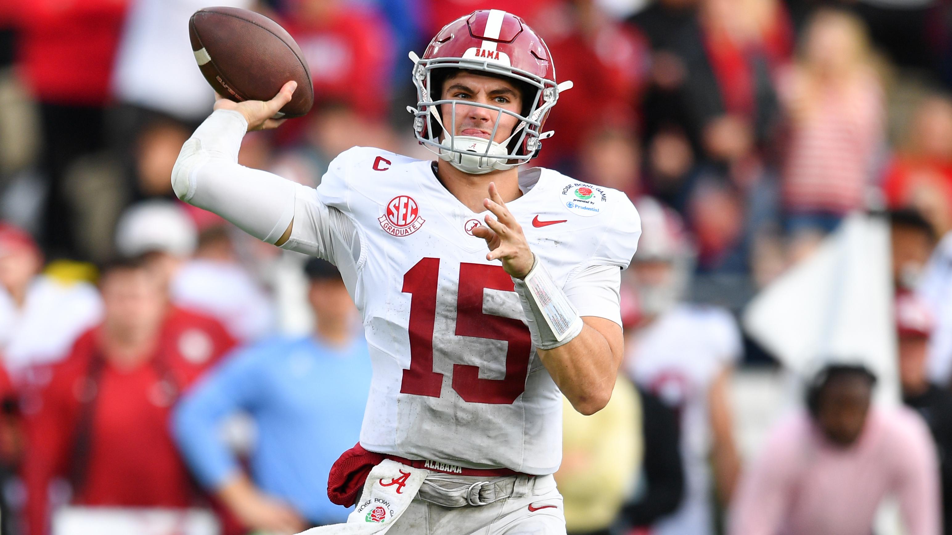 COLLEGE FOOTBALL: JAN 01 College Football Playoff Quarterfinal at the Rose Bowl Presented by Prudential Alabama vs Indiana
