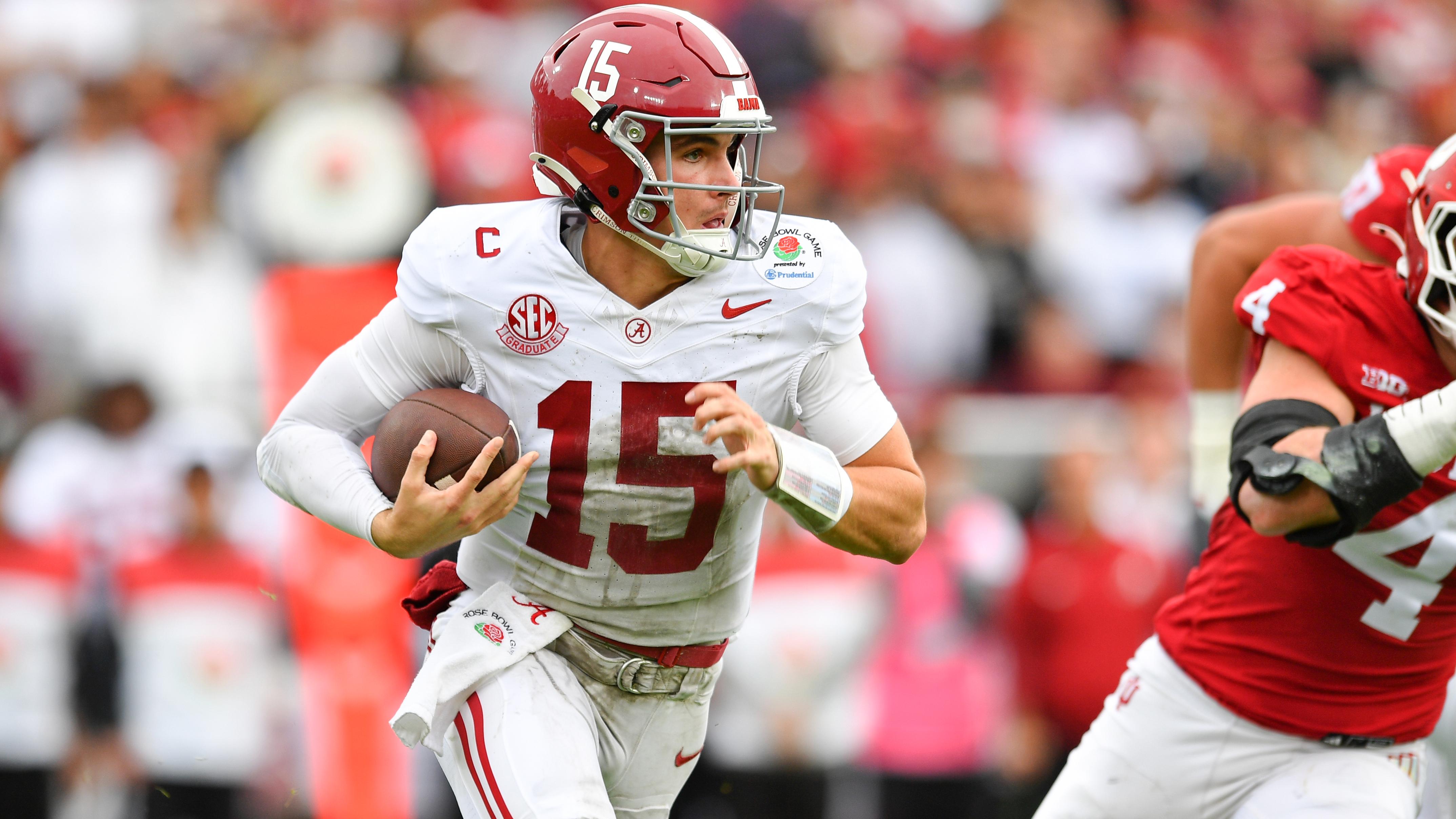 COLLEGE FOOTBALL: JAN 01 College Football Playoff Quarterfinal at the Rose Bowl Presented by Prudential Alabama vs Indiana