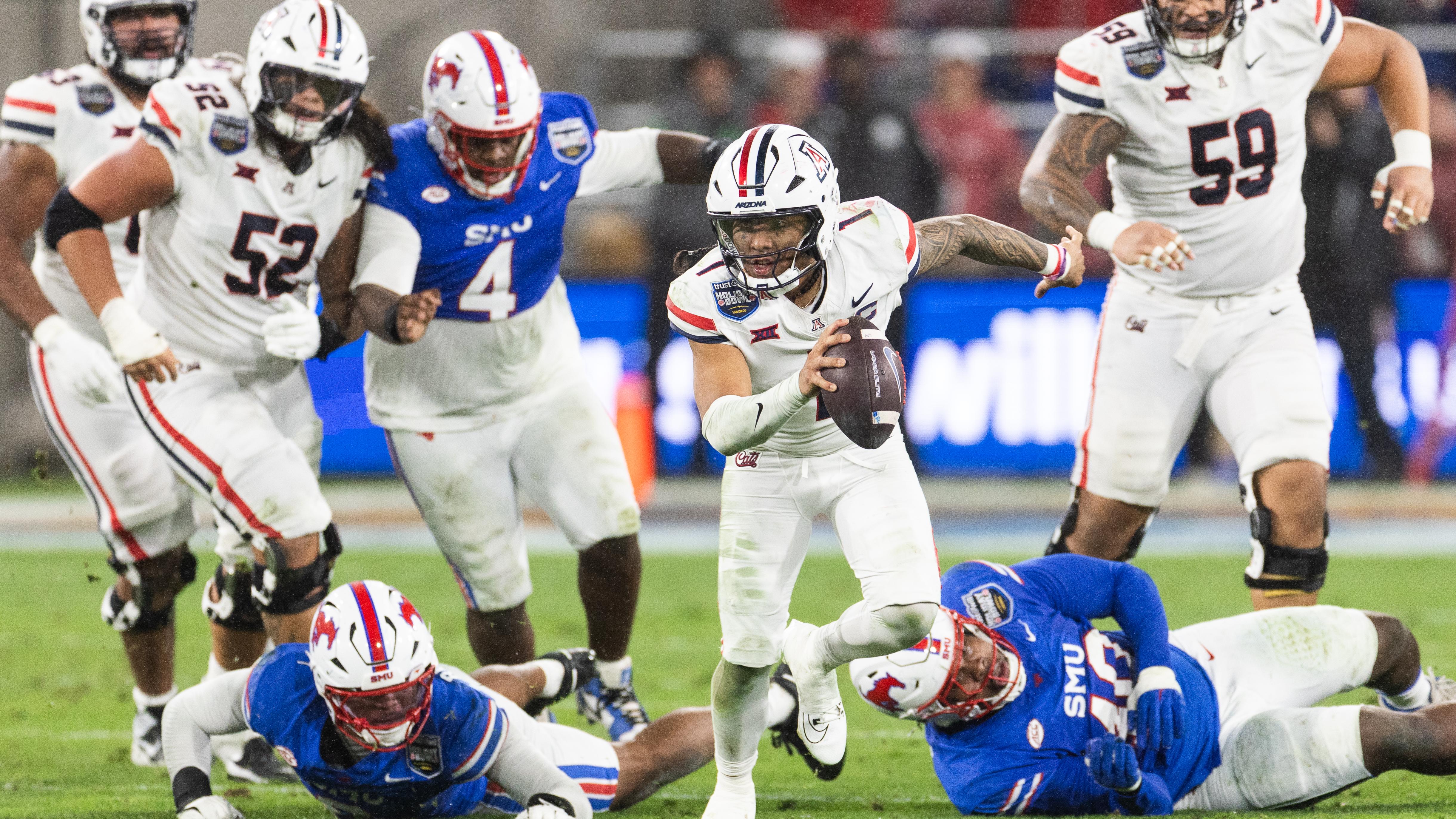 COLLEGE FOOTBALL: JAN 02 Trust & Will Holiday Bowl Arizona vs SMU