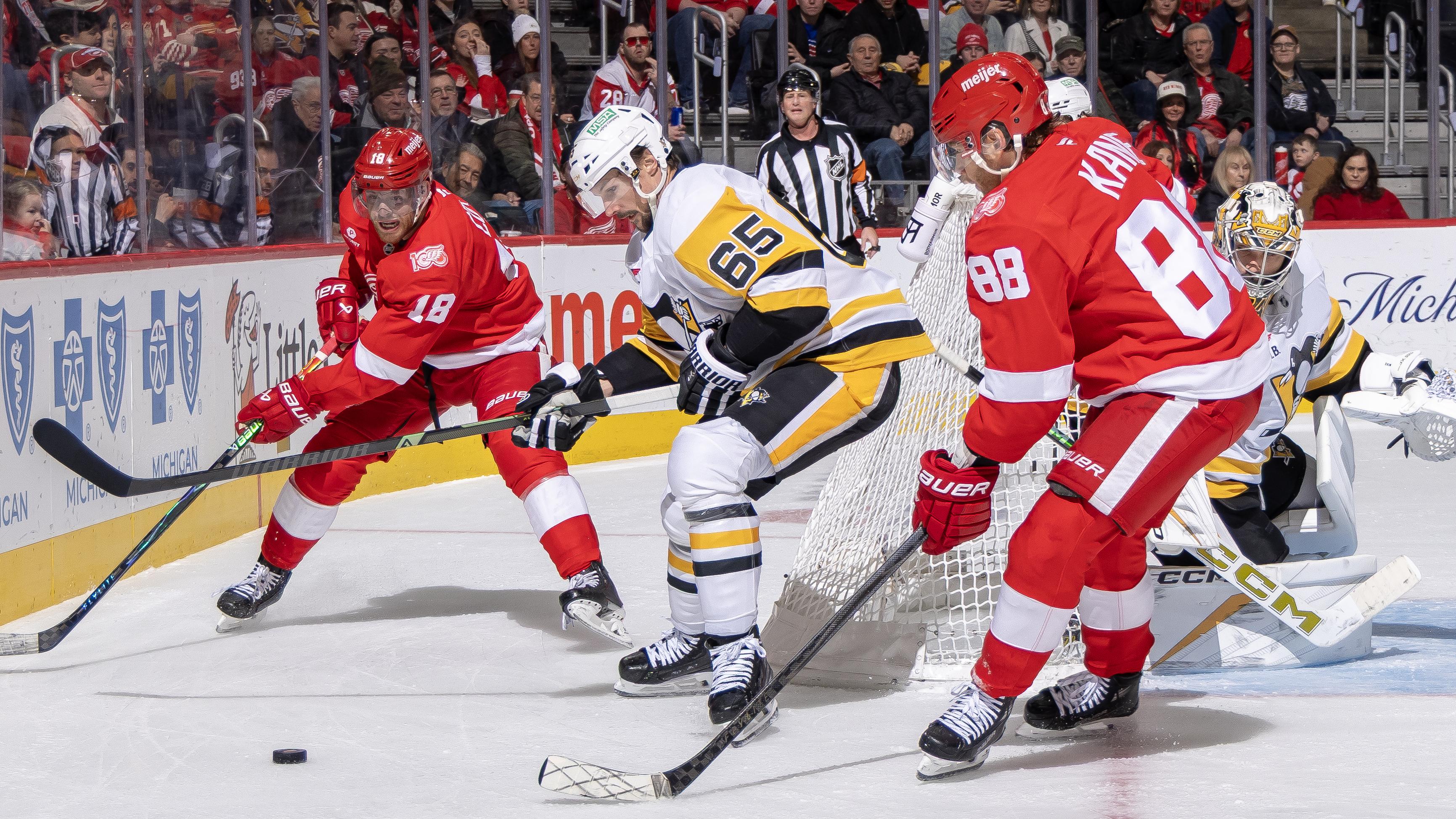 Pittsburgh Penguins v Detroit Red Wings