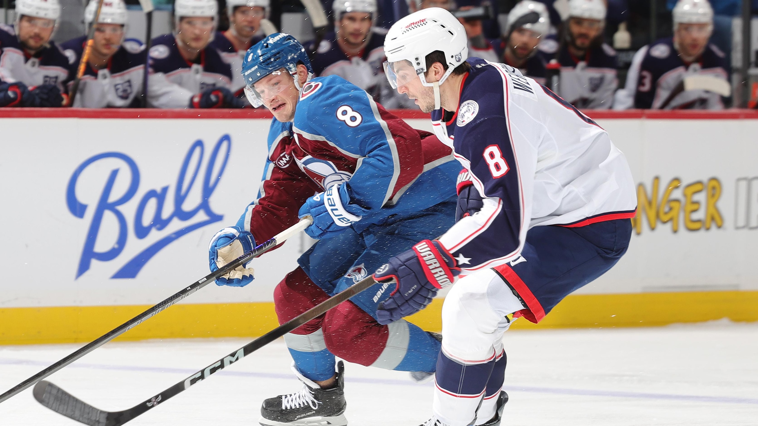 Columbus Blue Jackets v Colorado Avalanche