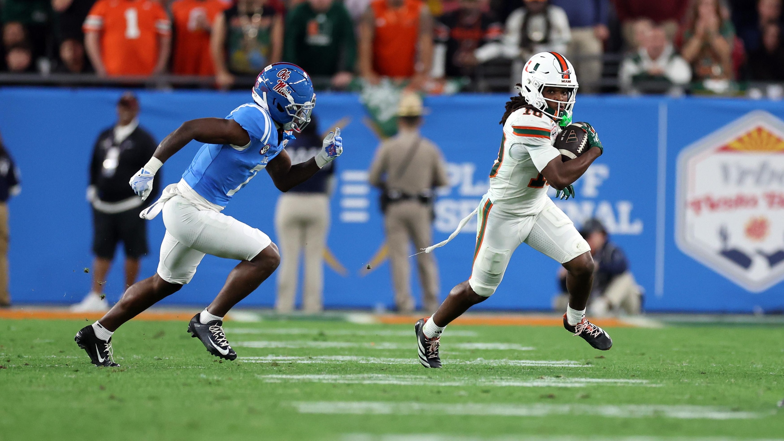 College Football Playoff Semifinal - Vrbo Fiesta Bowl: Miami v Ole Miss