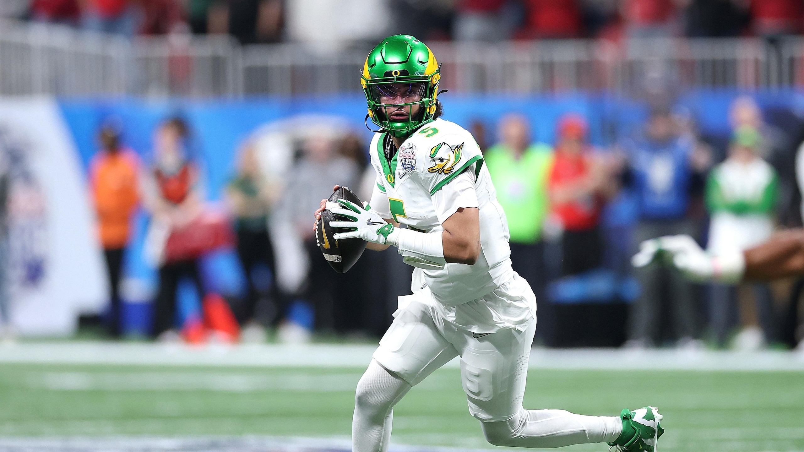 College Football Playoff Semifinal - Chick-fil-A Peach Bowl: Oregon v Indiana