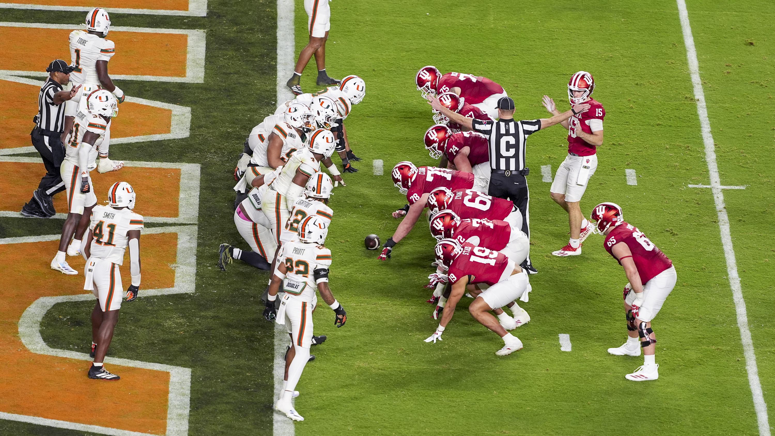 College Football Playoff National Championship: Miami v Indiana