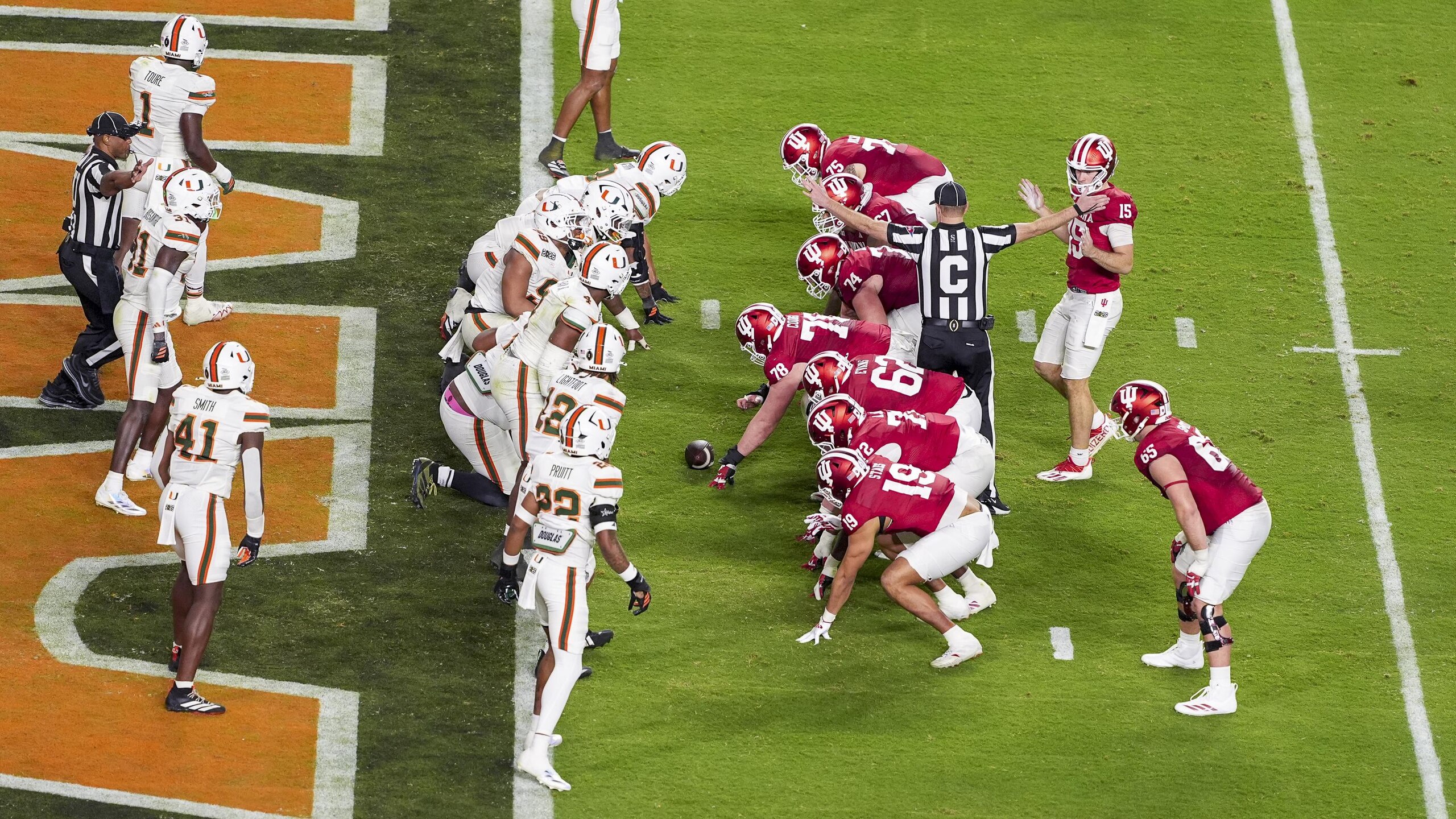 College Football Playoff National Championship: Miami v Indiana