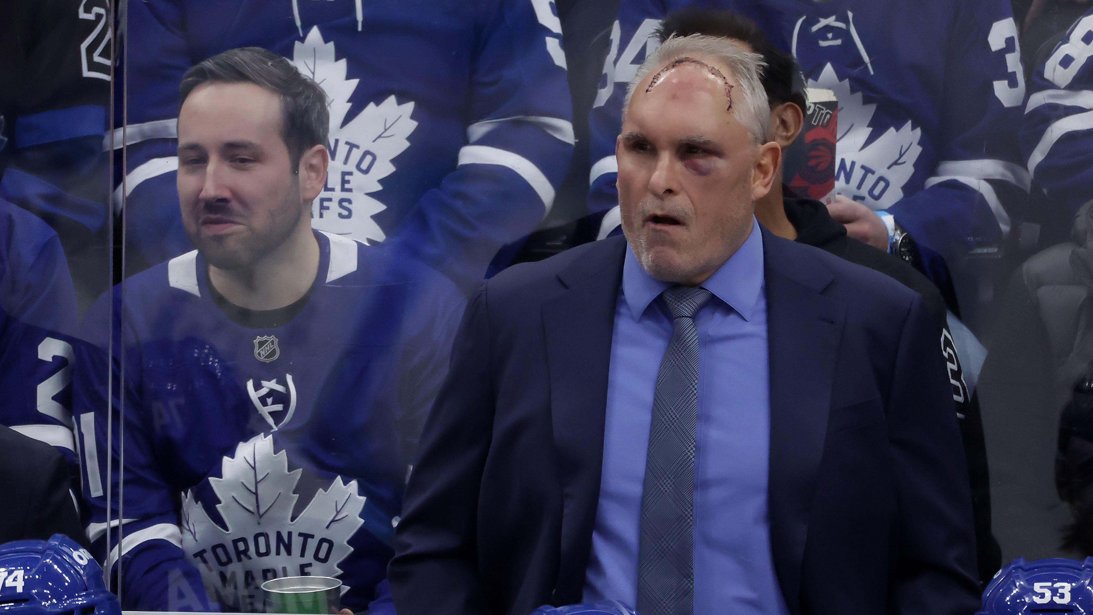 Toronto Maple Leafs play the Vegas Golden Knights