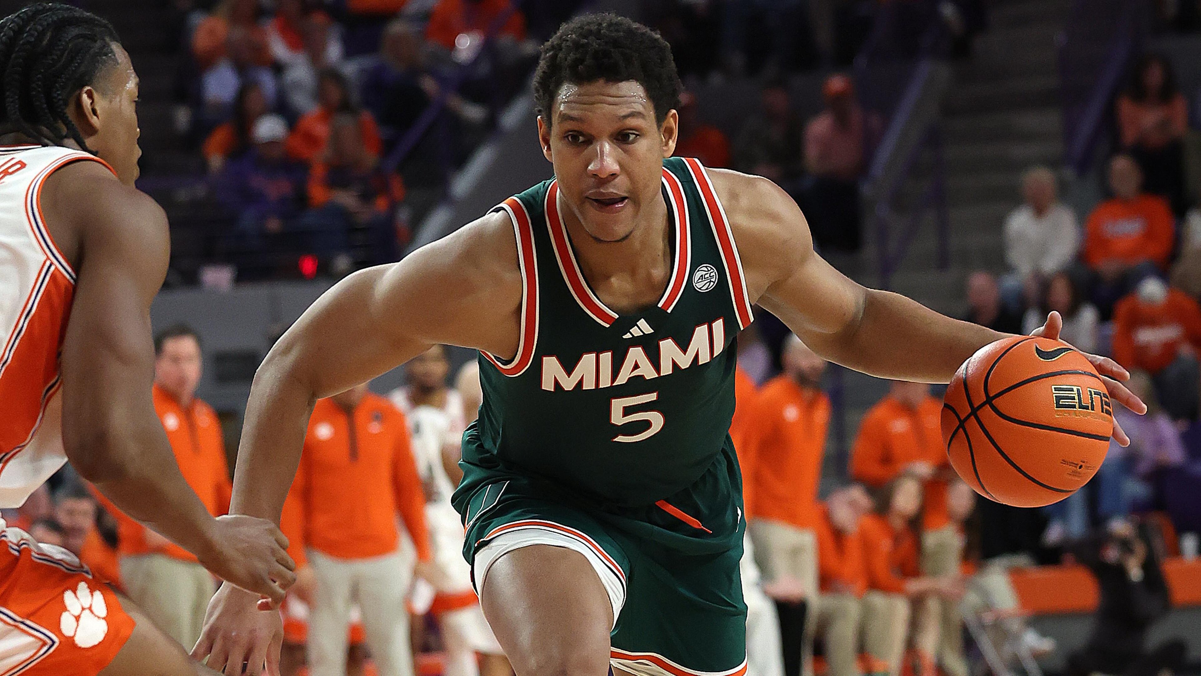 COLLEGE BASKETBALL: JAN 17 Miami at Clemson COLLEGE BASKETBALL: JAN 17 Miami at Clemson