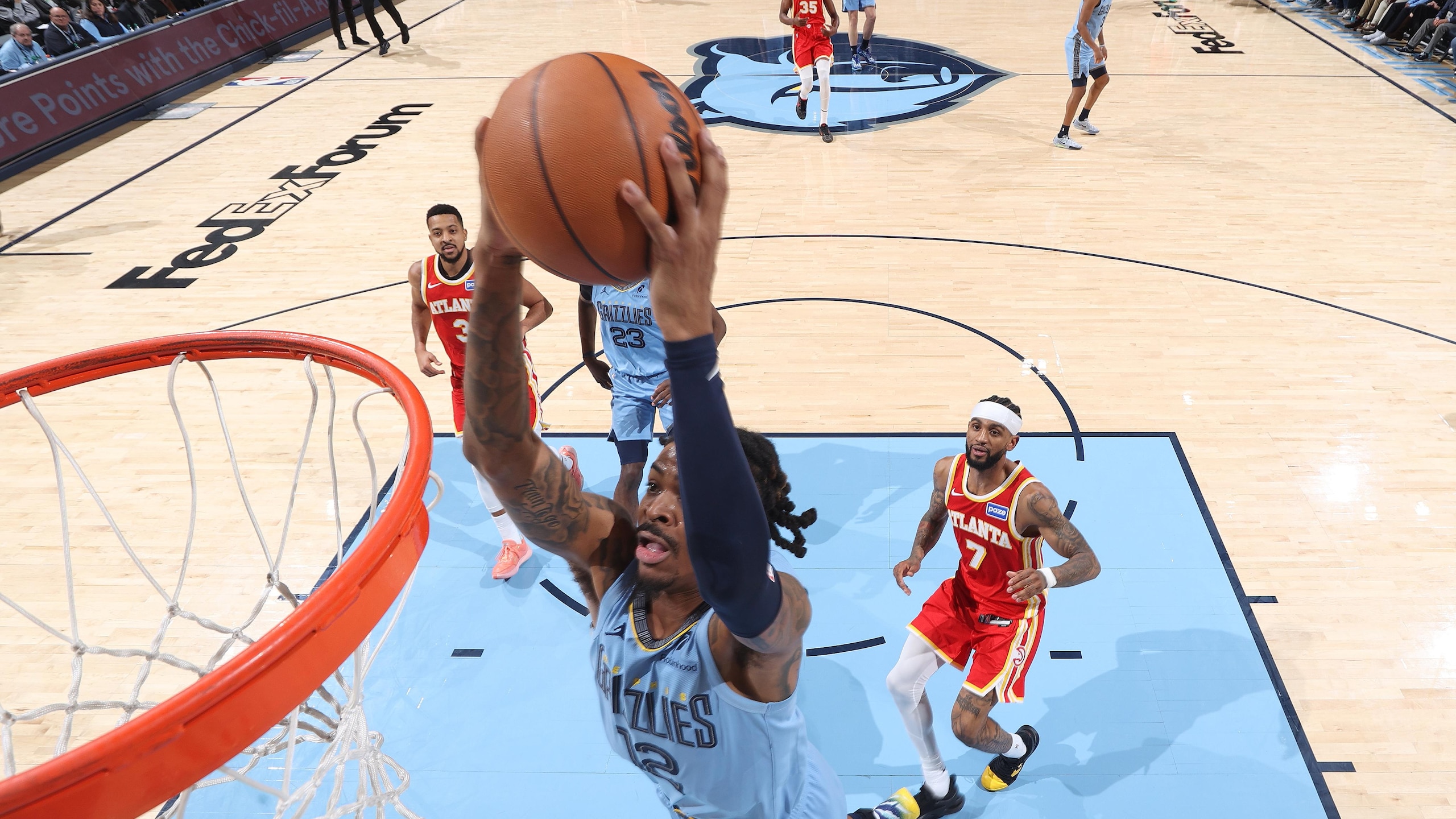 Atlanta Hawks v Memphis Grizzlies