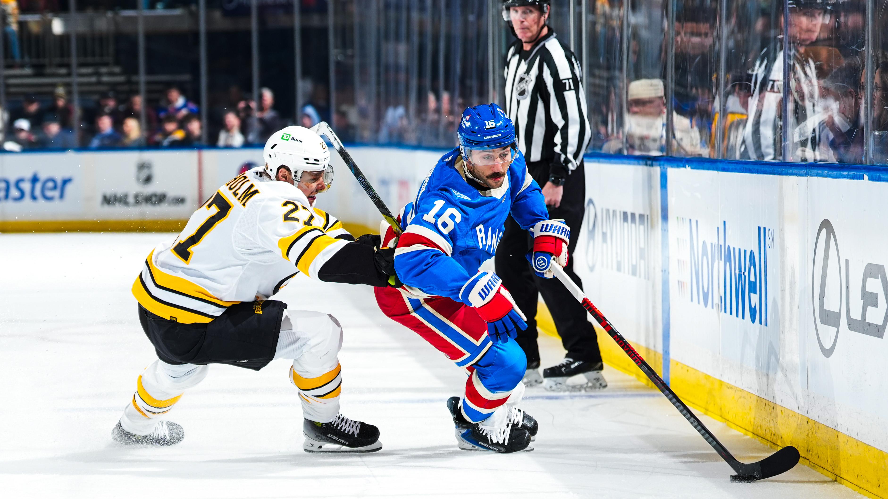 Boston Bruins v New York Rangers