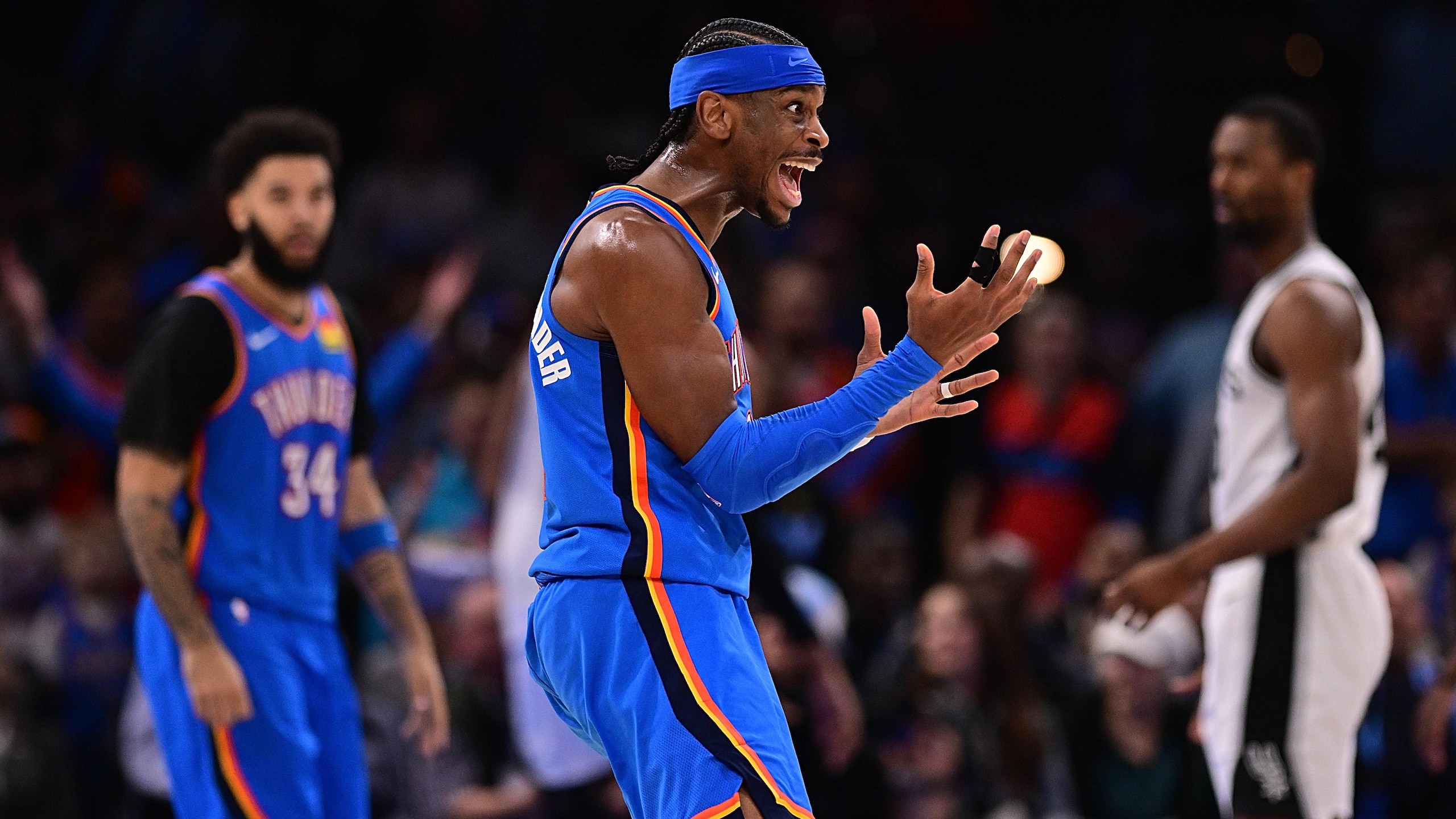 San Antonio Spurs v Oklahoma City Thunder