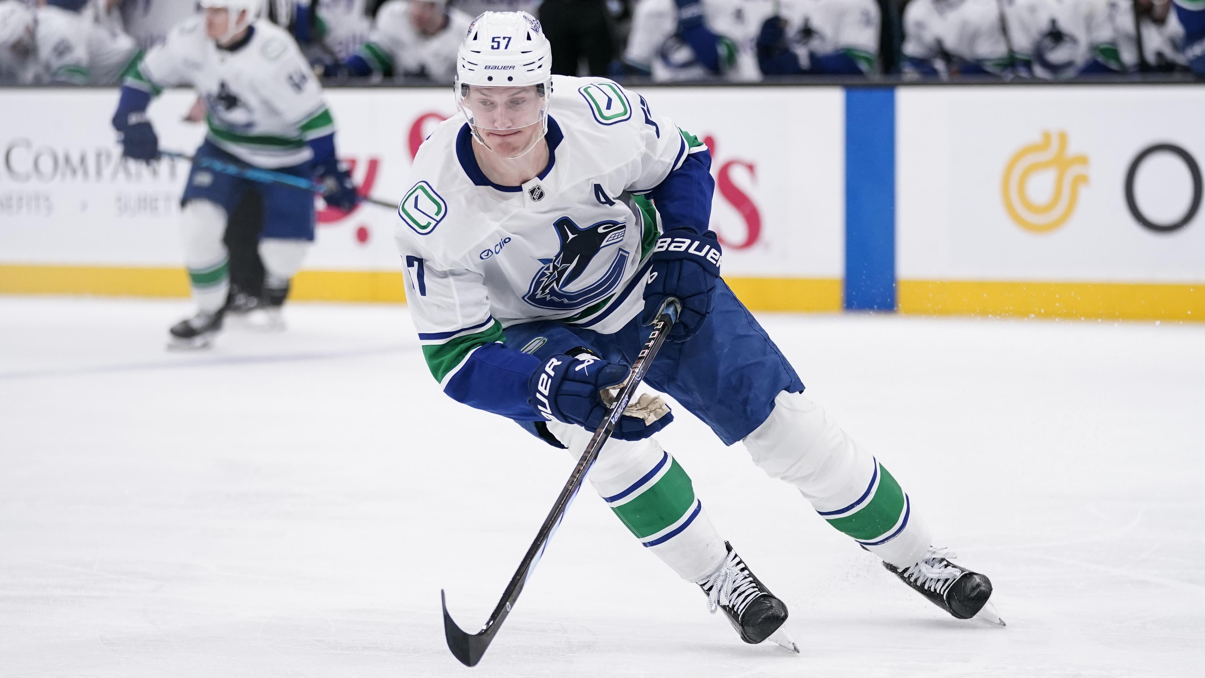 NHL: FEB 02 Canucks at Mammoth