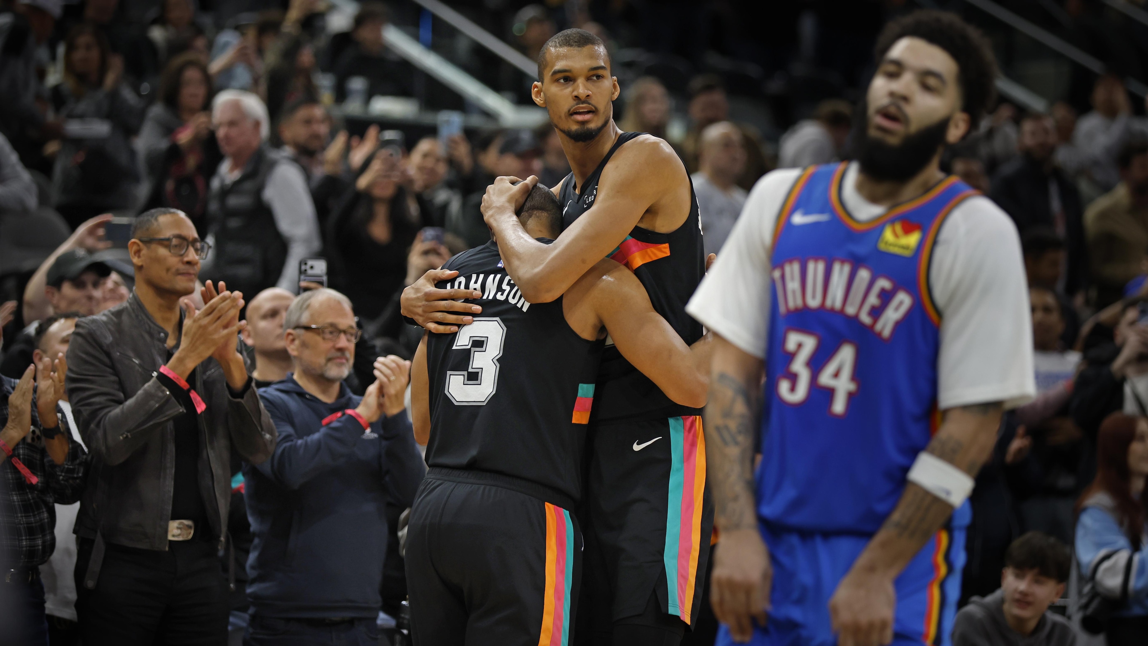 Oklahoma City Thunder v San Antonio Spurs Oklahoma City Thunder v San Antonio Spurs