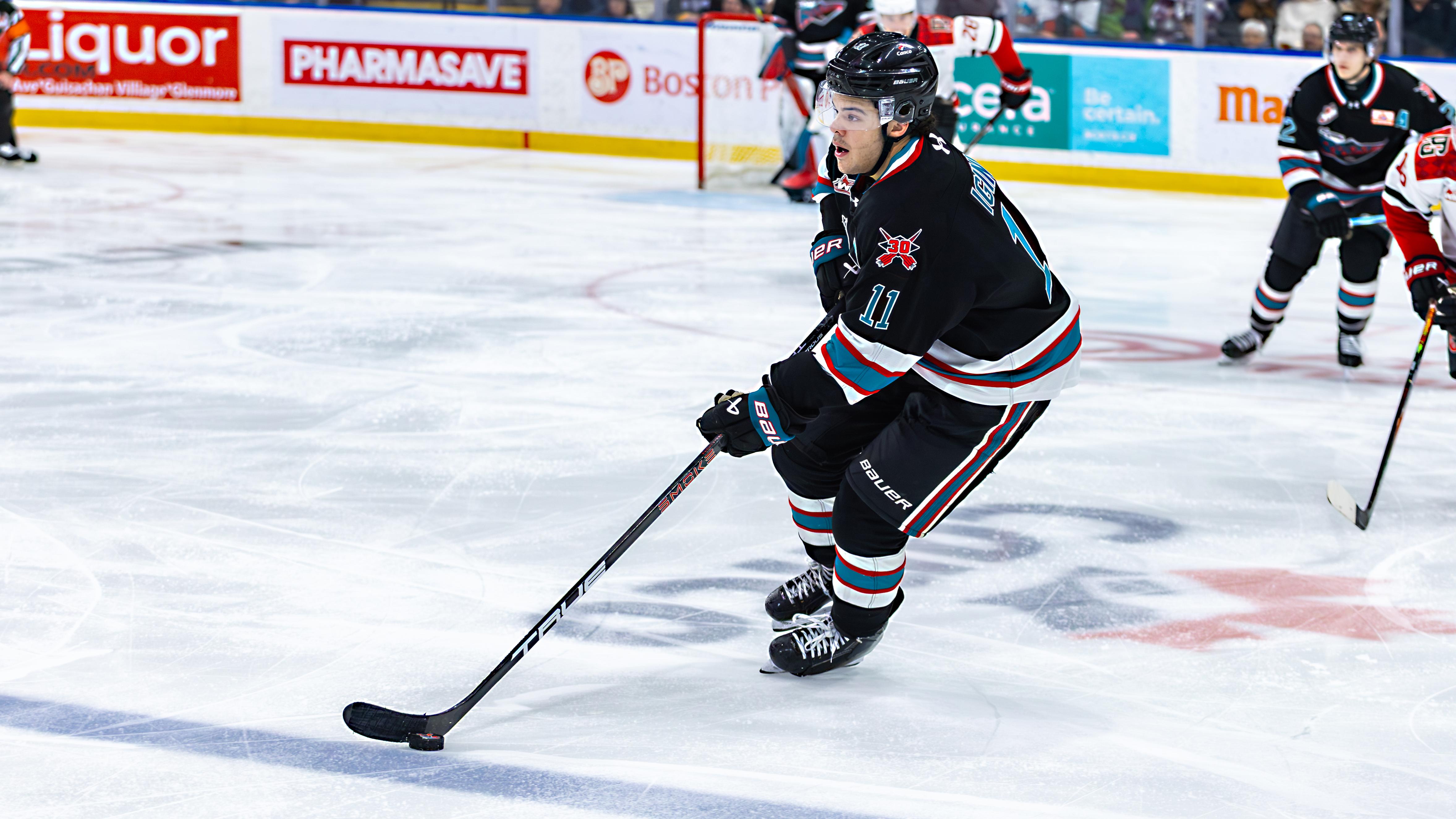 Prince George Cougars v Kelowna Rockets