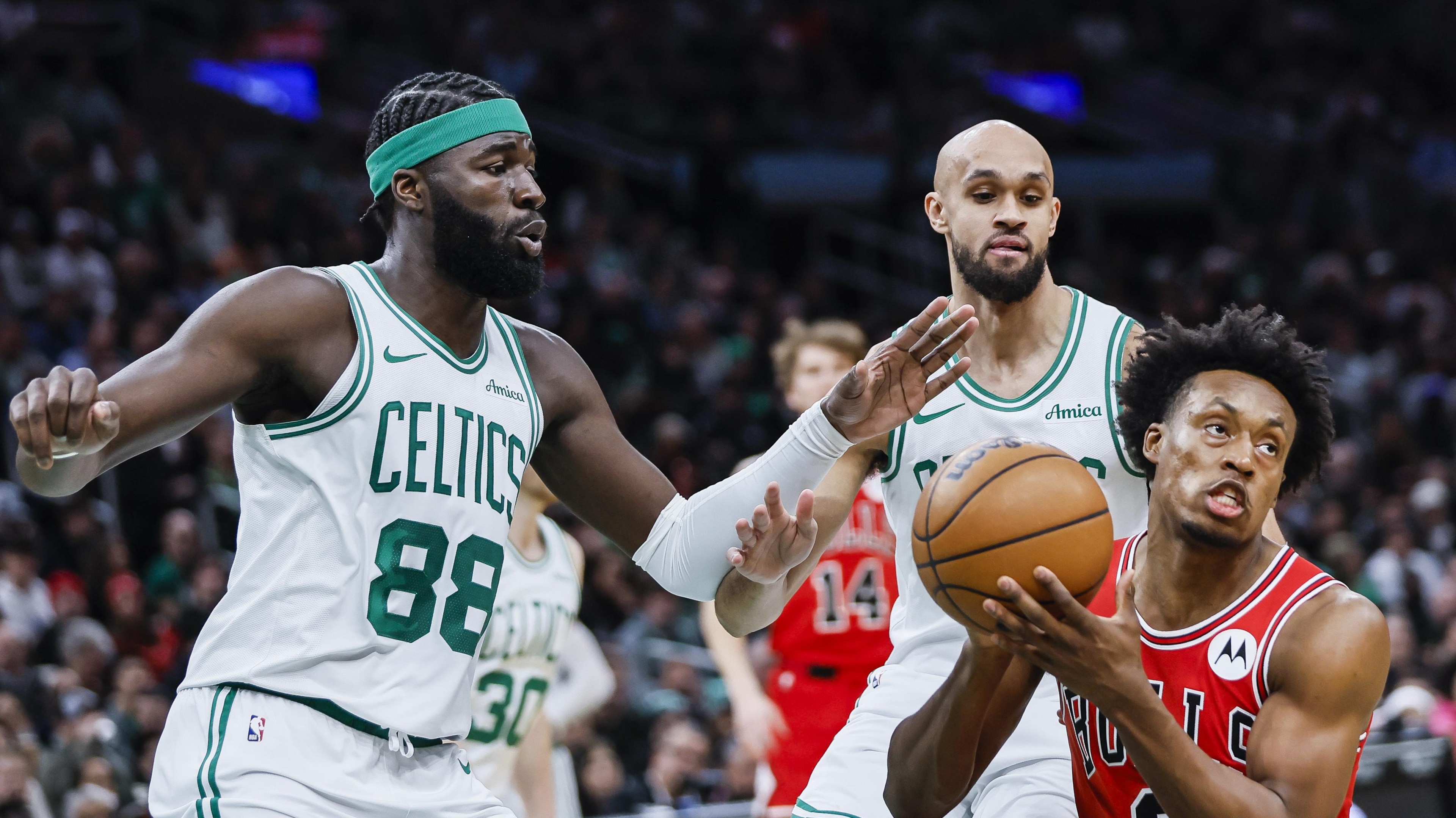 Nikola Vucevic looks comfortable as Celtics cruise into All-Star break with win over Bulls
