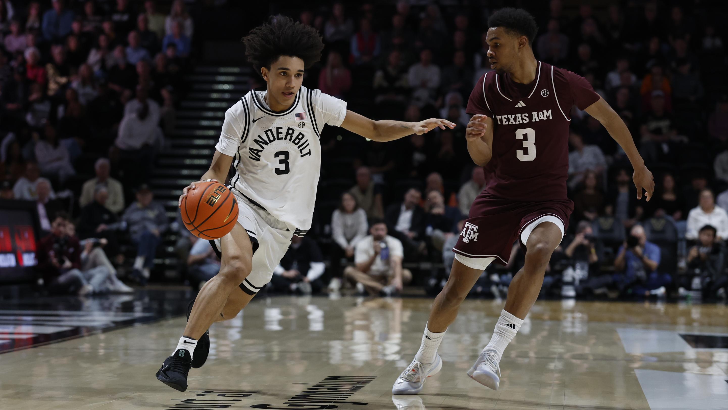 COLLEGE BASKETBALL: FEB 14 Texas A&M at Vanderbilt