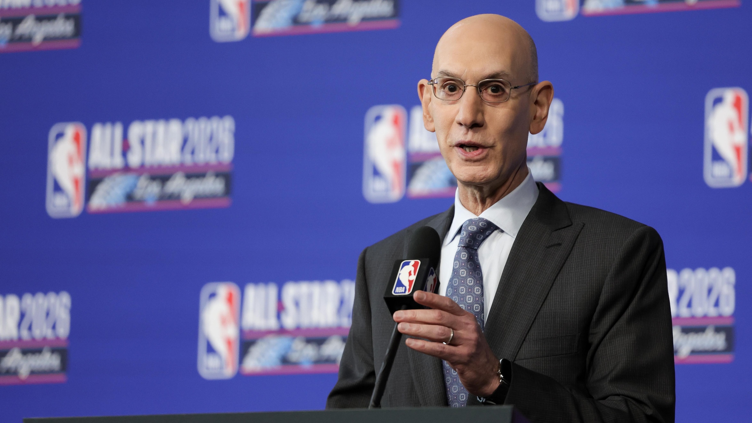 2026 NBA All-Star - Commissioner Adam Silver Press Conference 2026 NBA All-Star - Commissioner Adam Silver Press Conference