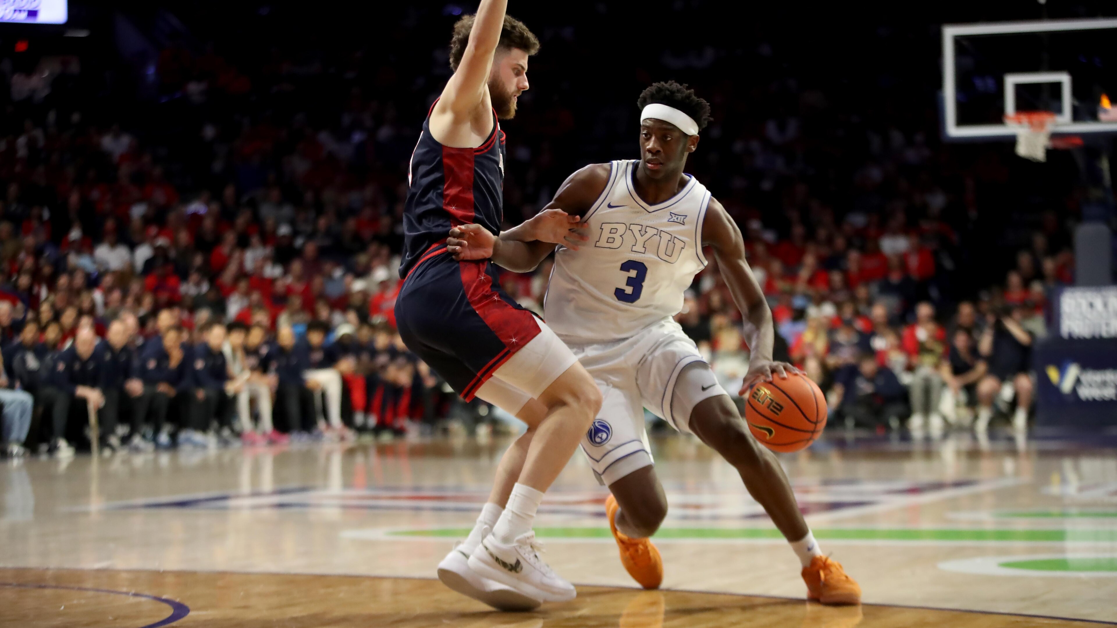 COLLEGE BASKETBALL: FEB 18 BYU at Arizona