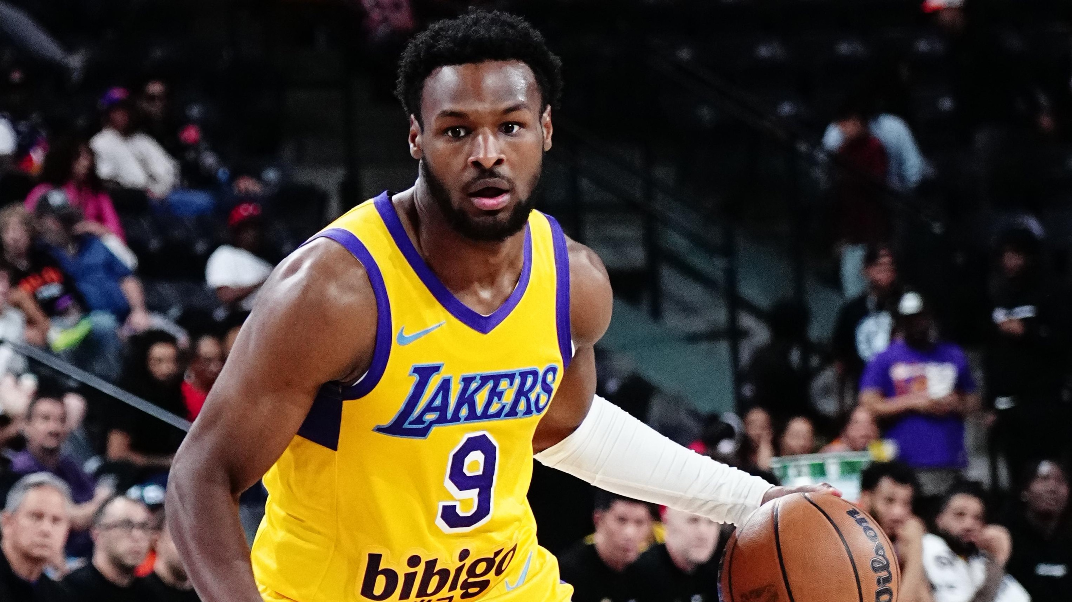 Bronny James Recalled from Lakers' NBA G League Team, Updates on LeBron, Hachimura for Kings Game