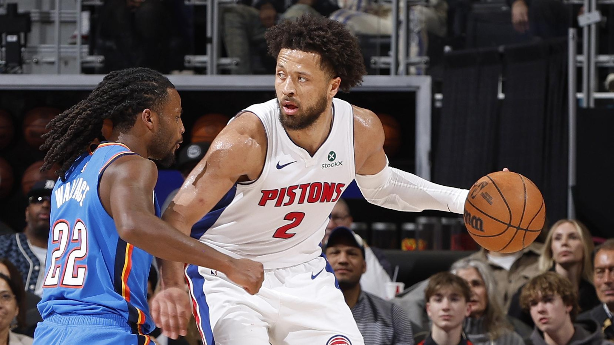 Oklahoma City Thunder v Detroit Pistons