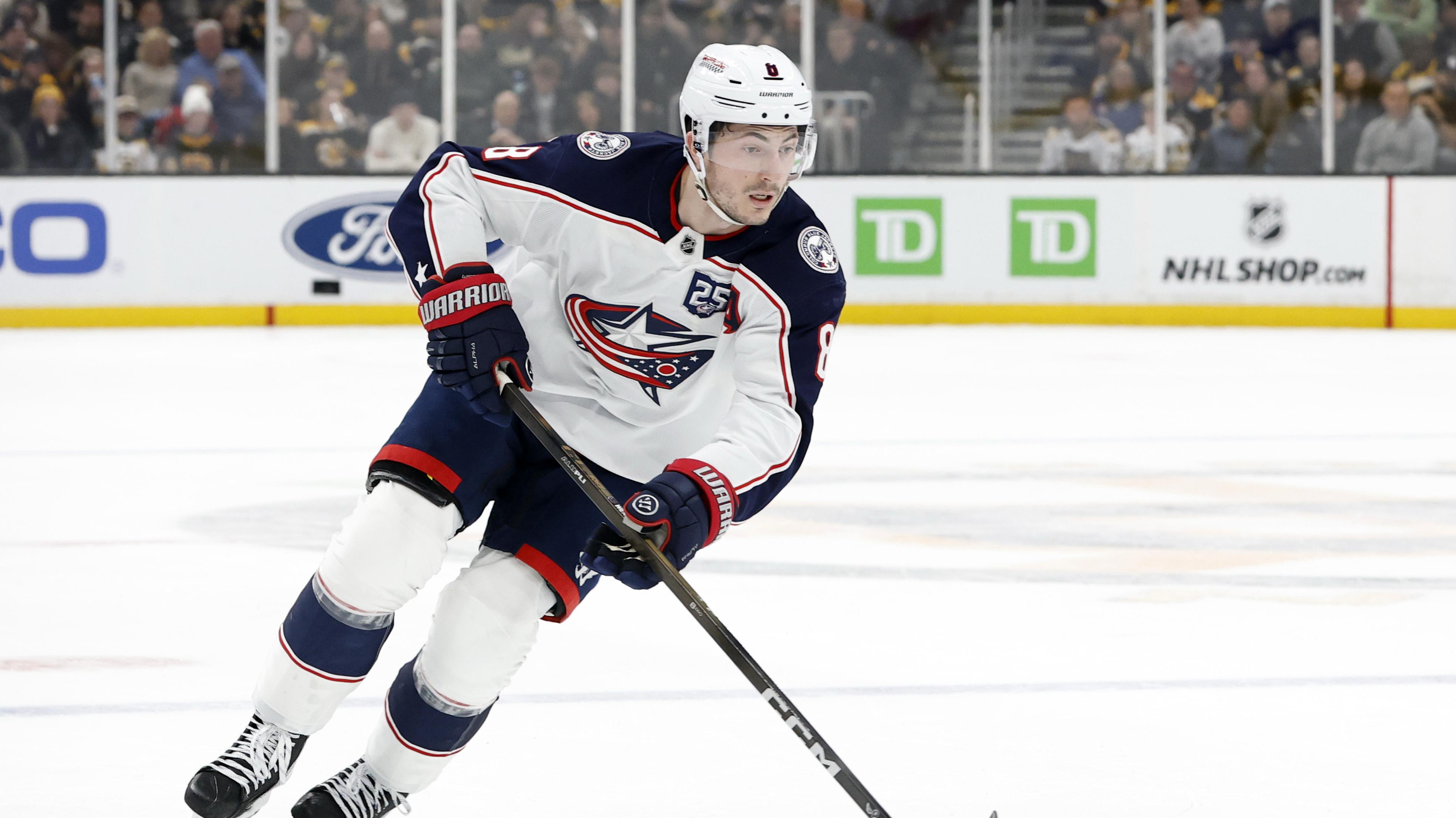 NHL: FEB 26 Blue Jackets at Bruins