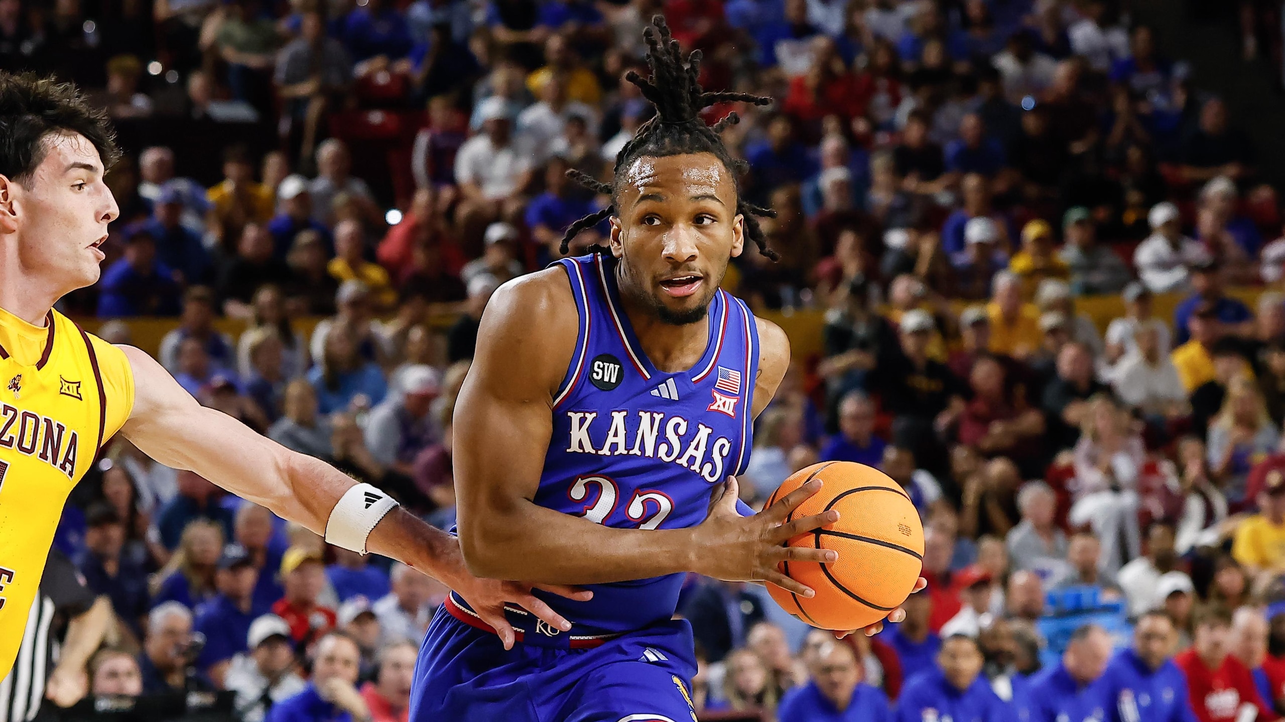 COLLEGE BASKETBALL: MAR 3 Kansas at Arizona State COLLEGE BASKETBALL: MAR 3 Kansas at Arizona State