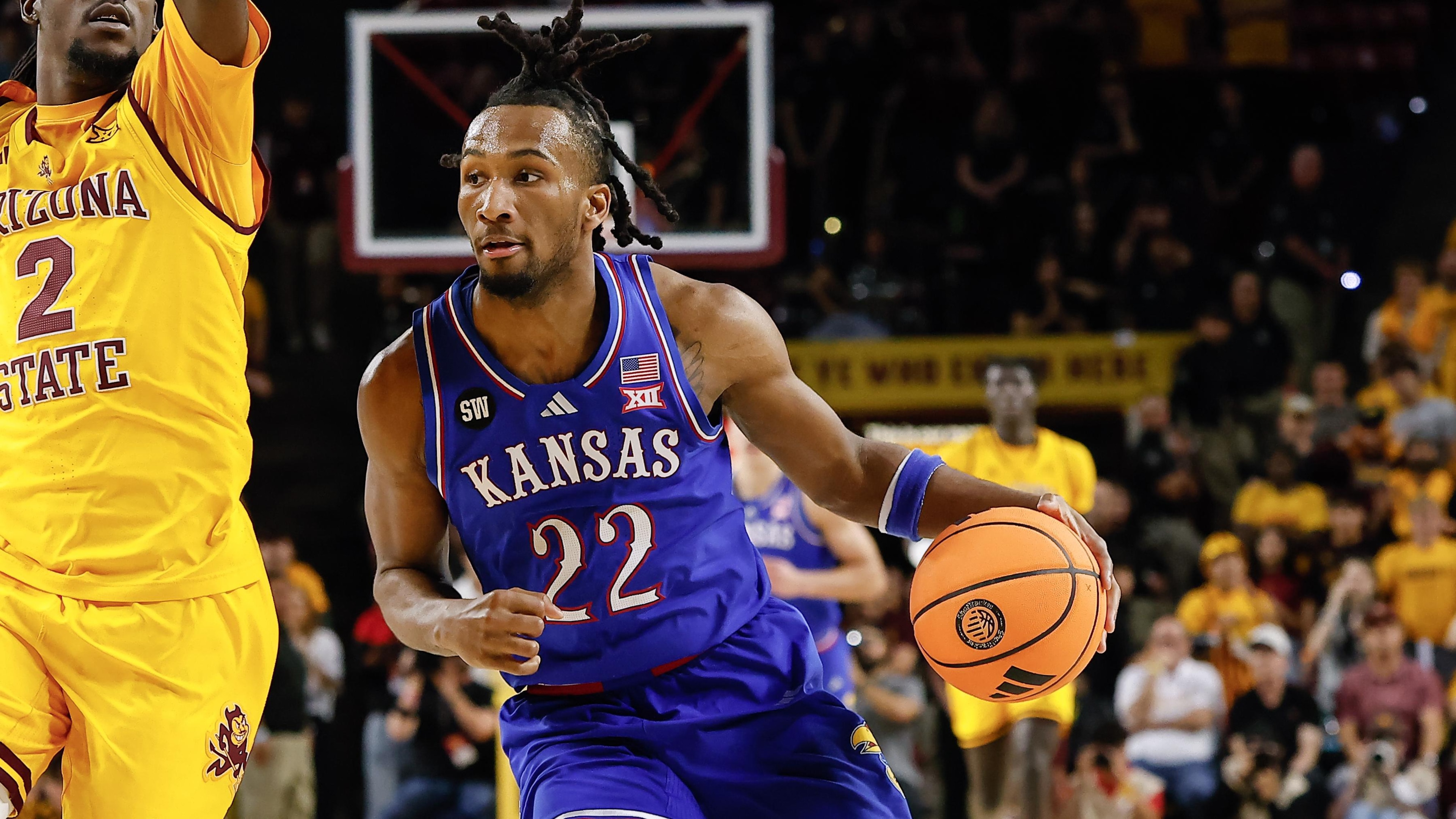 COLLEGE BASKETBALL: MAR 3 Kansas at Arizona State COLLEGE BASKETBALL: MAR 3 Kansas at Arizona State