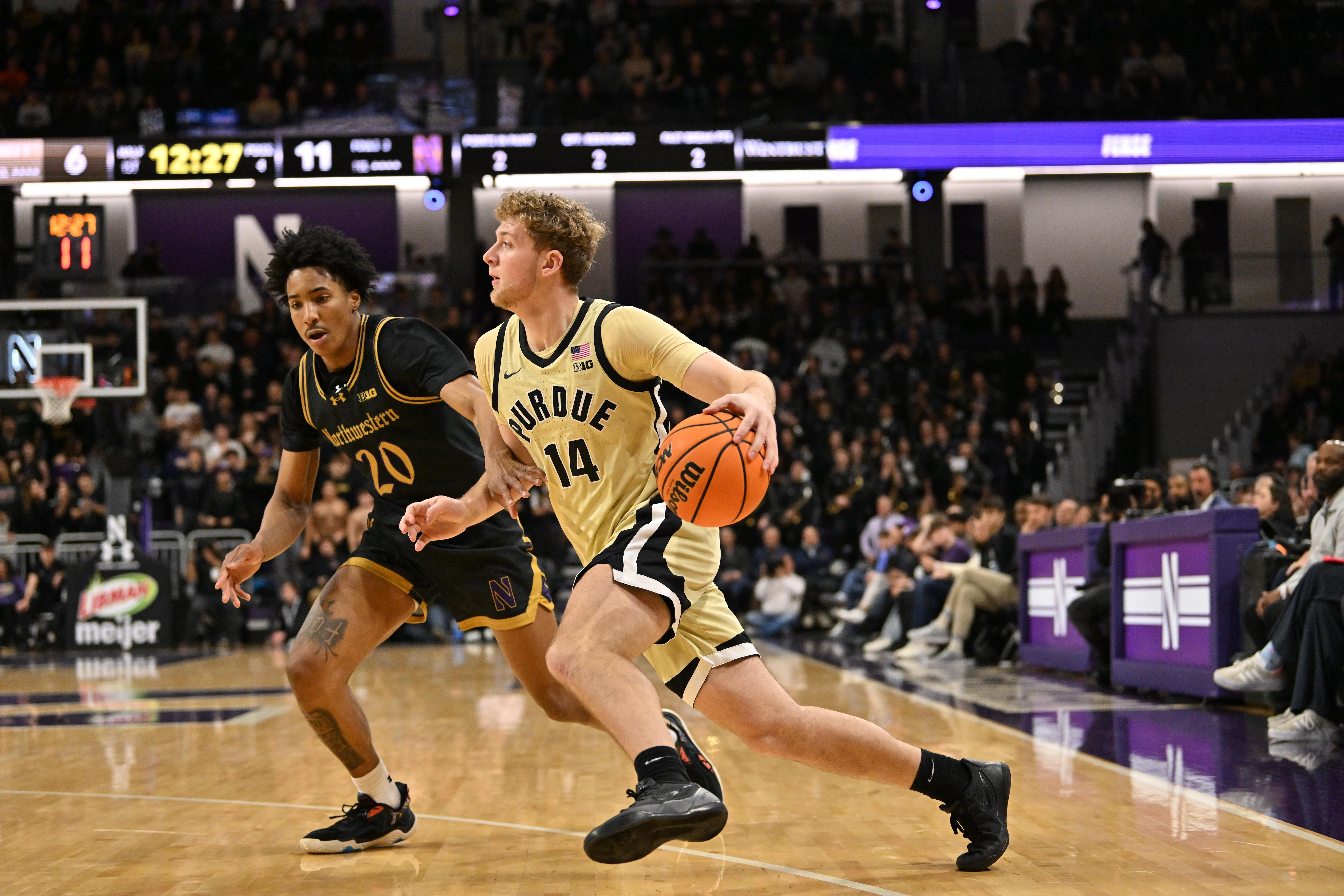 COLLEGE BASKETBALL: MAR 04 Purdue at Northwestern