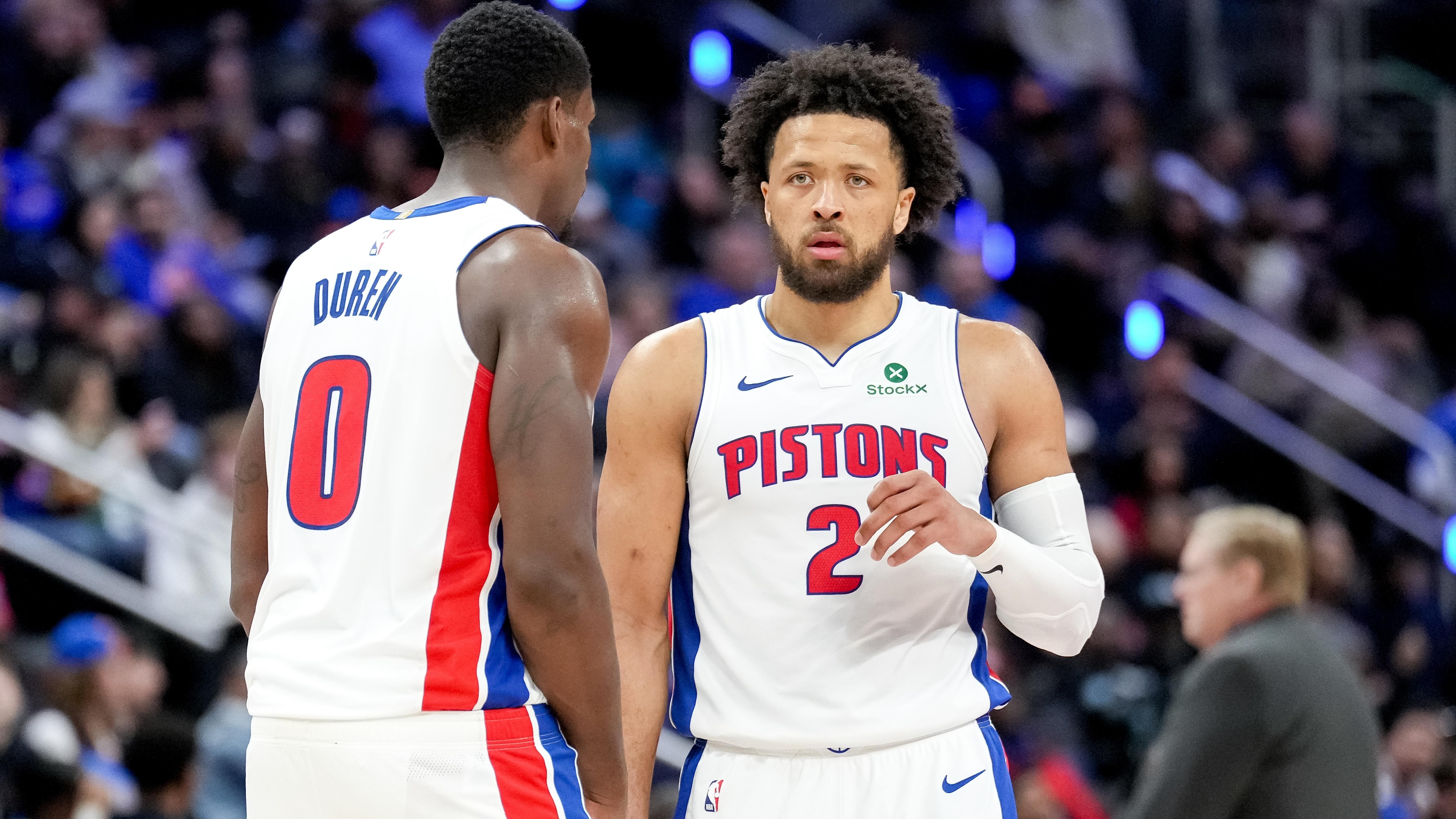 Oklahoma City Thunder v Detroit Pistons