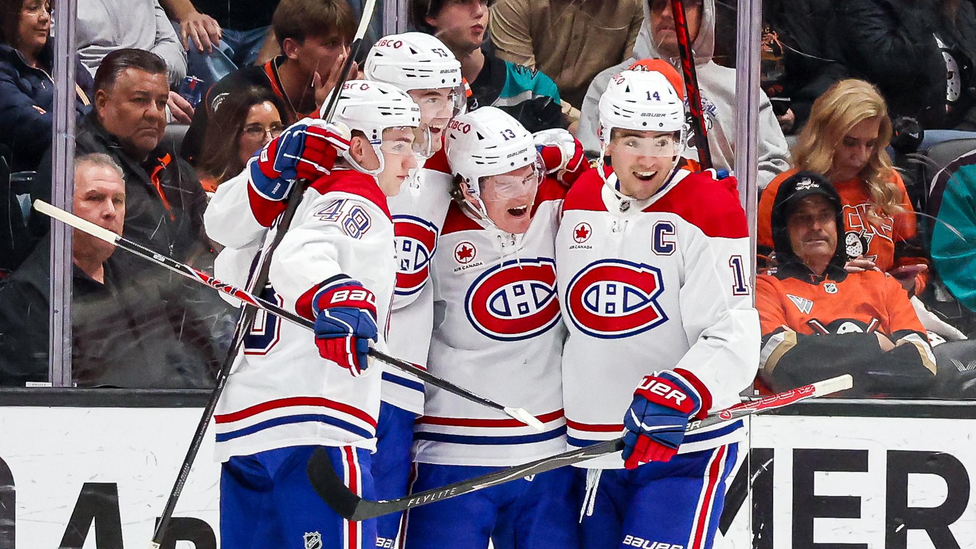 Montreal Canadiens v Anaheim Ducks