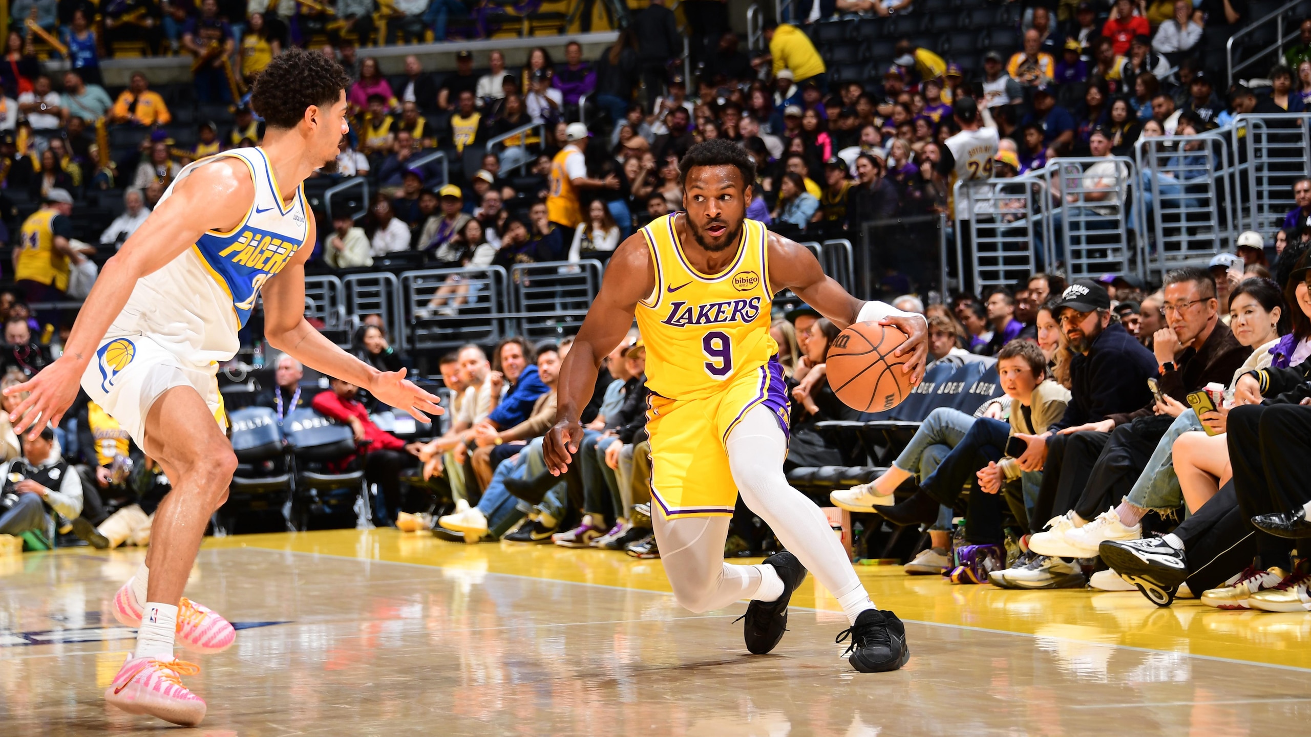 Indiana Pacers v Los Angeles Lakers
