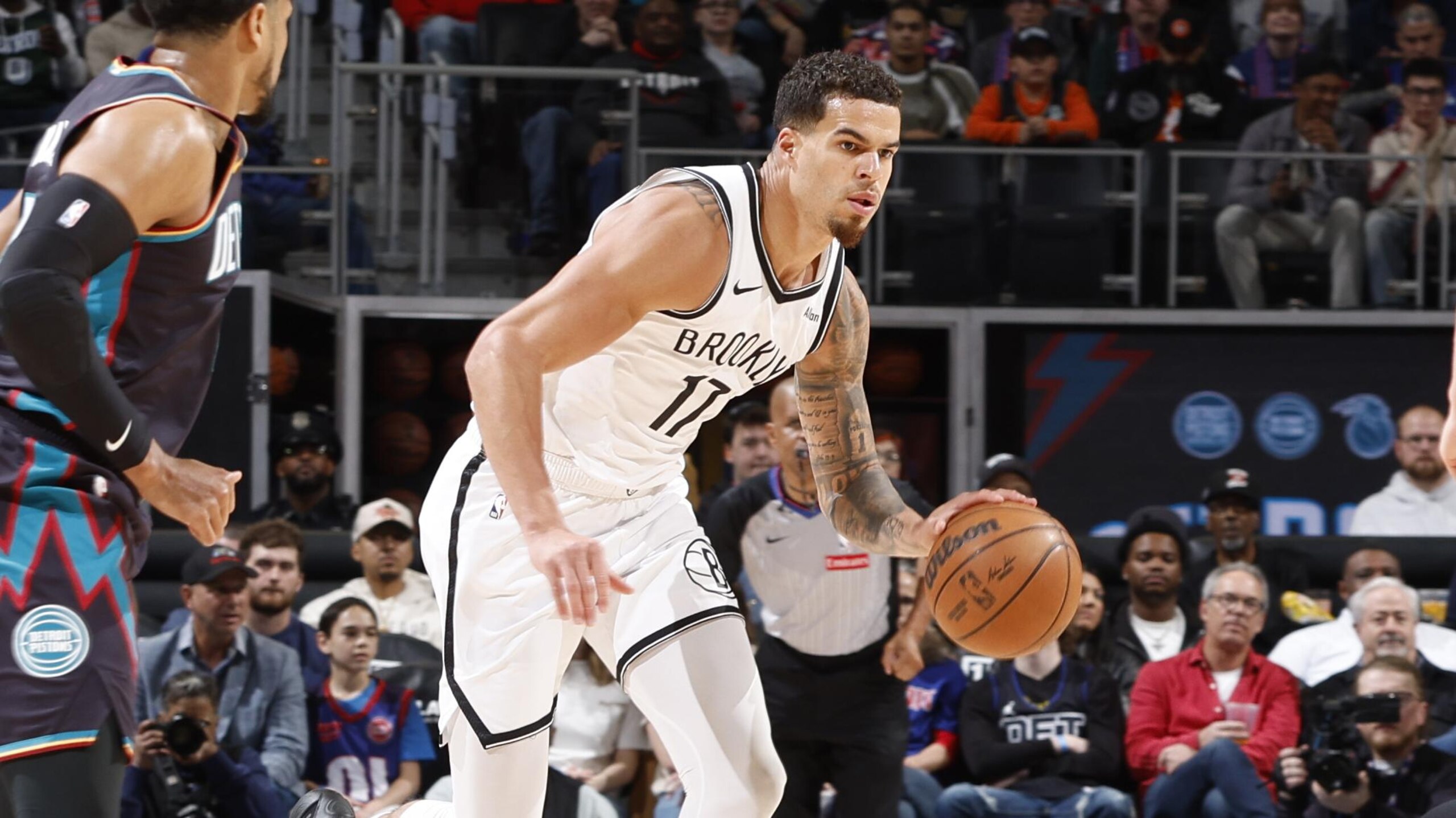 Brooklyn Nets v Detroit Pistons